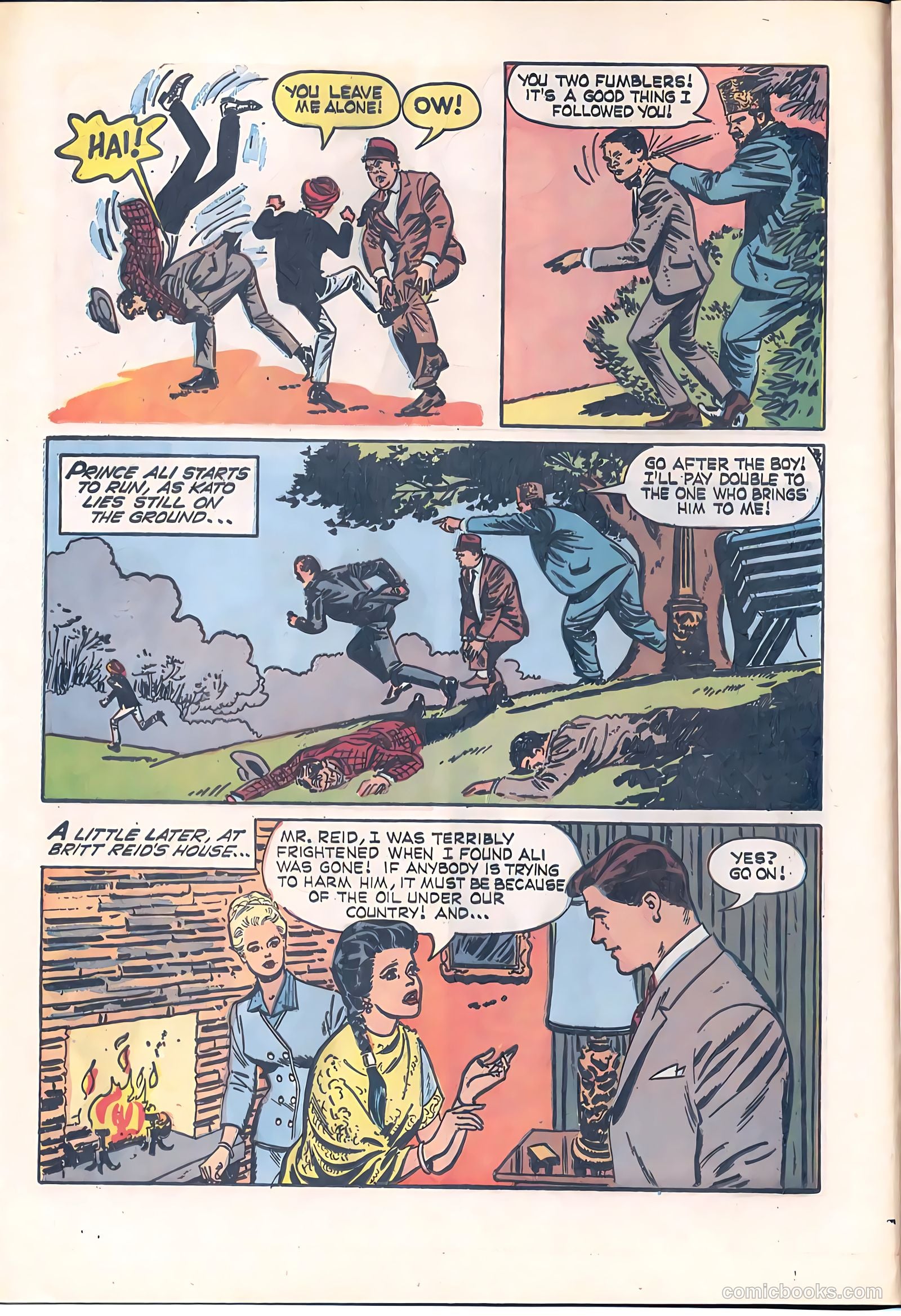 Green Hornet Comics #3 (1941) — page 12 of 29
