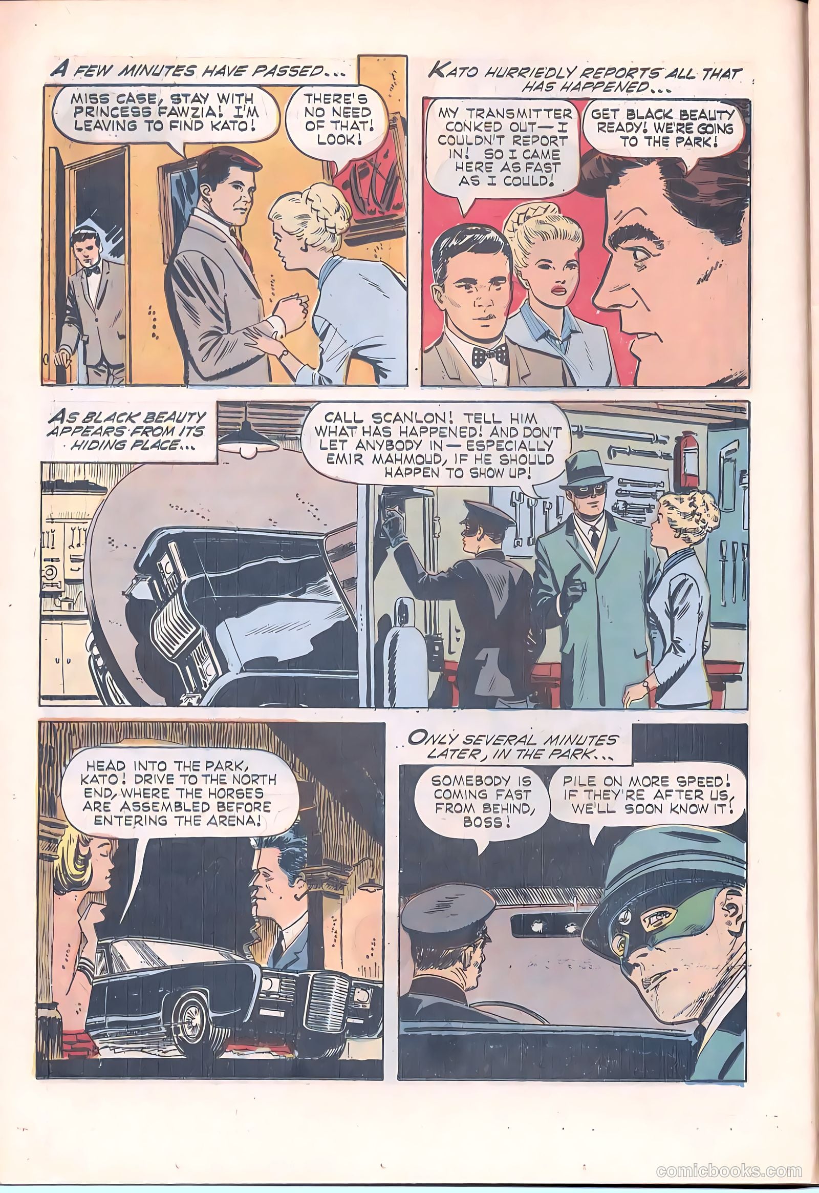 Green Hornet Comics #3 (1941) — page 14 of 29
