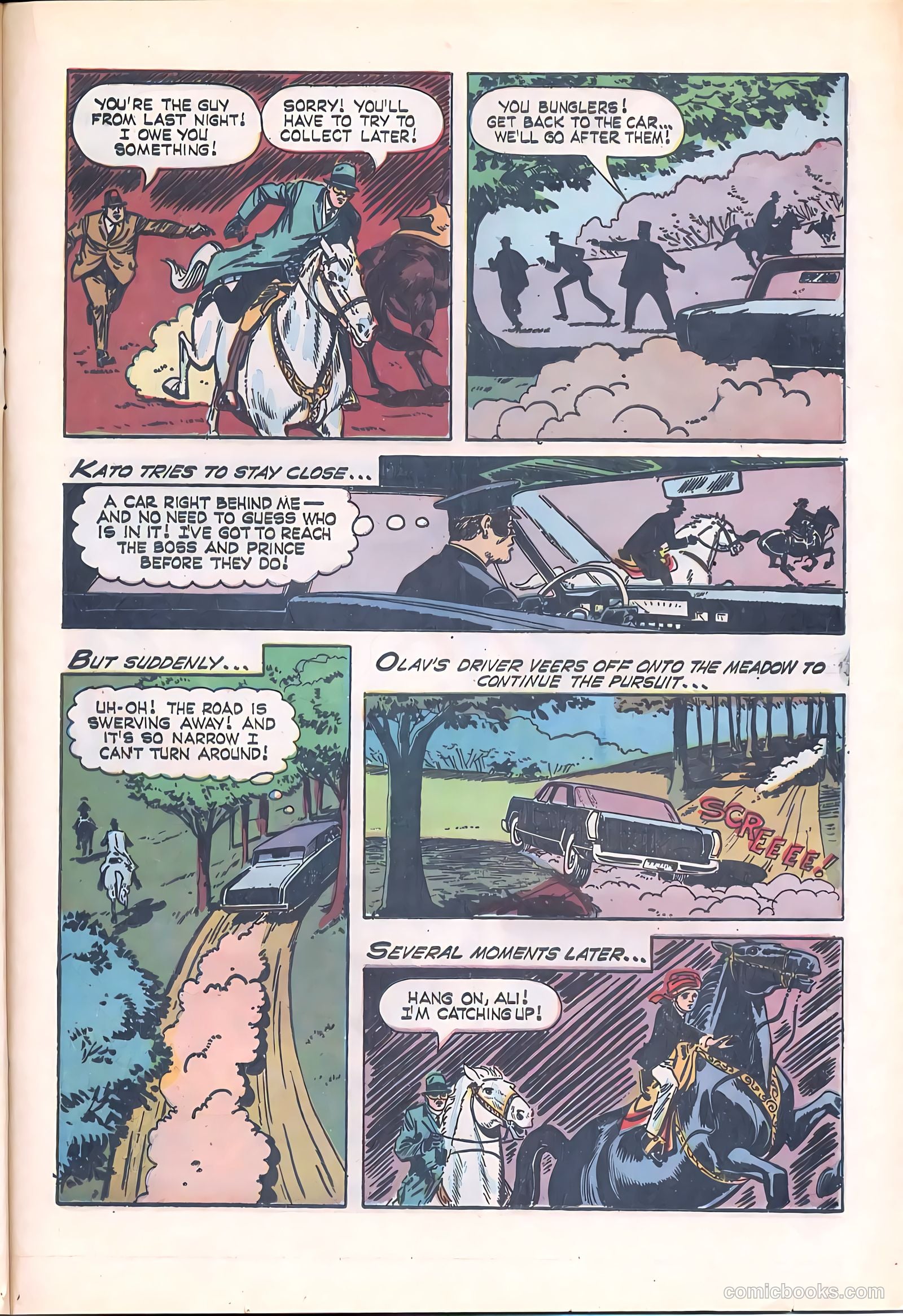 Green Hornet Comics #3 (1941) — page 17 of 29