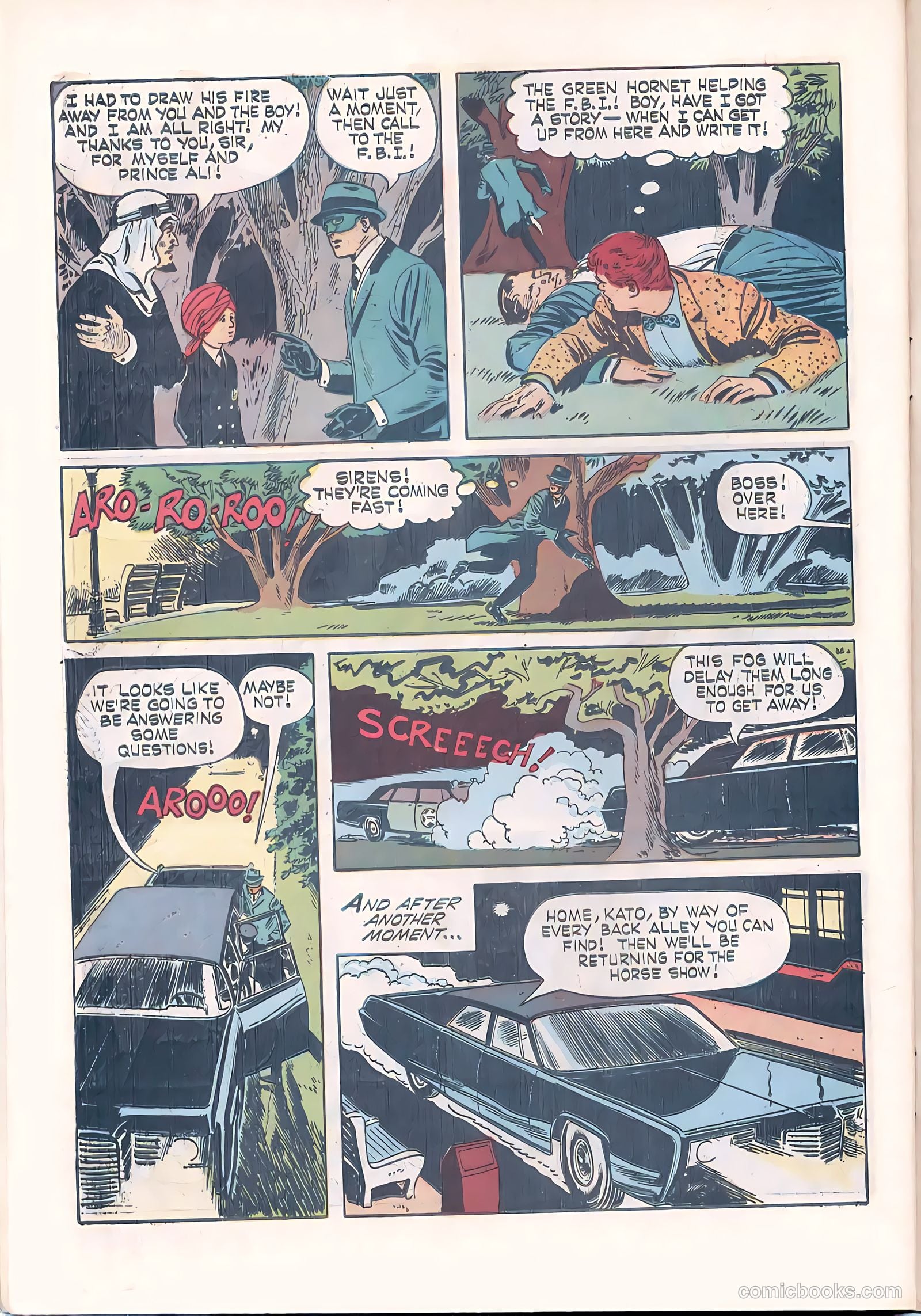 Green Hornet Comics #3 (1941) — page 22 of 29