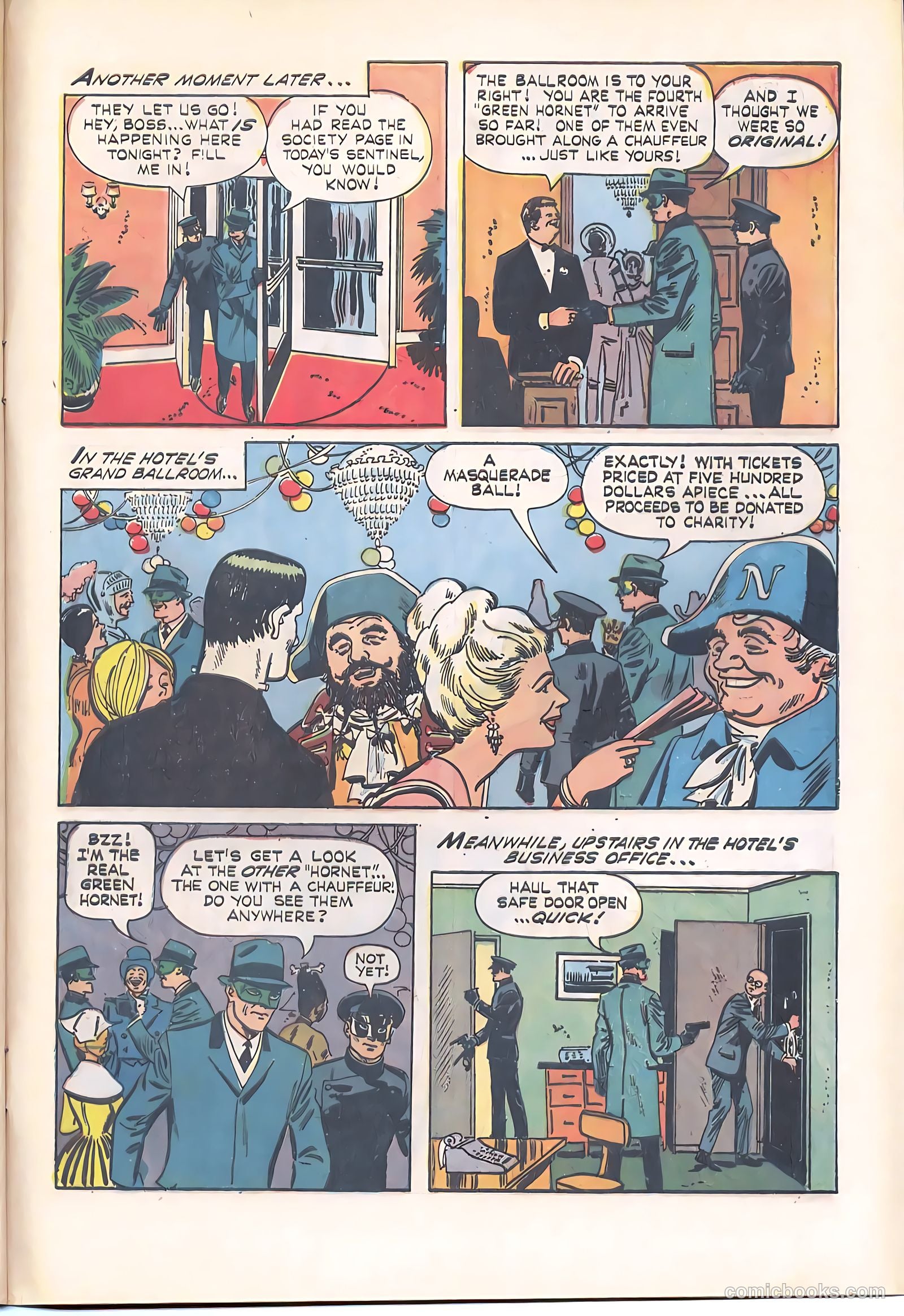 Green Hornet Comics #3 (1941) — page 25 of 29