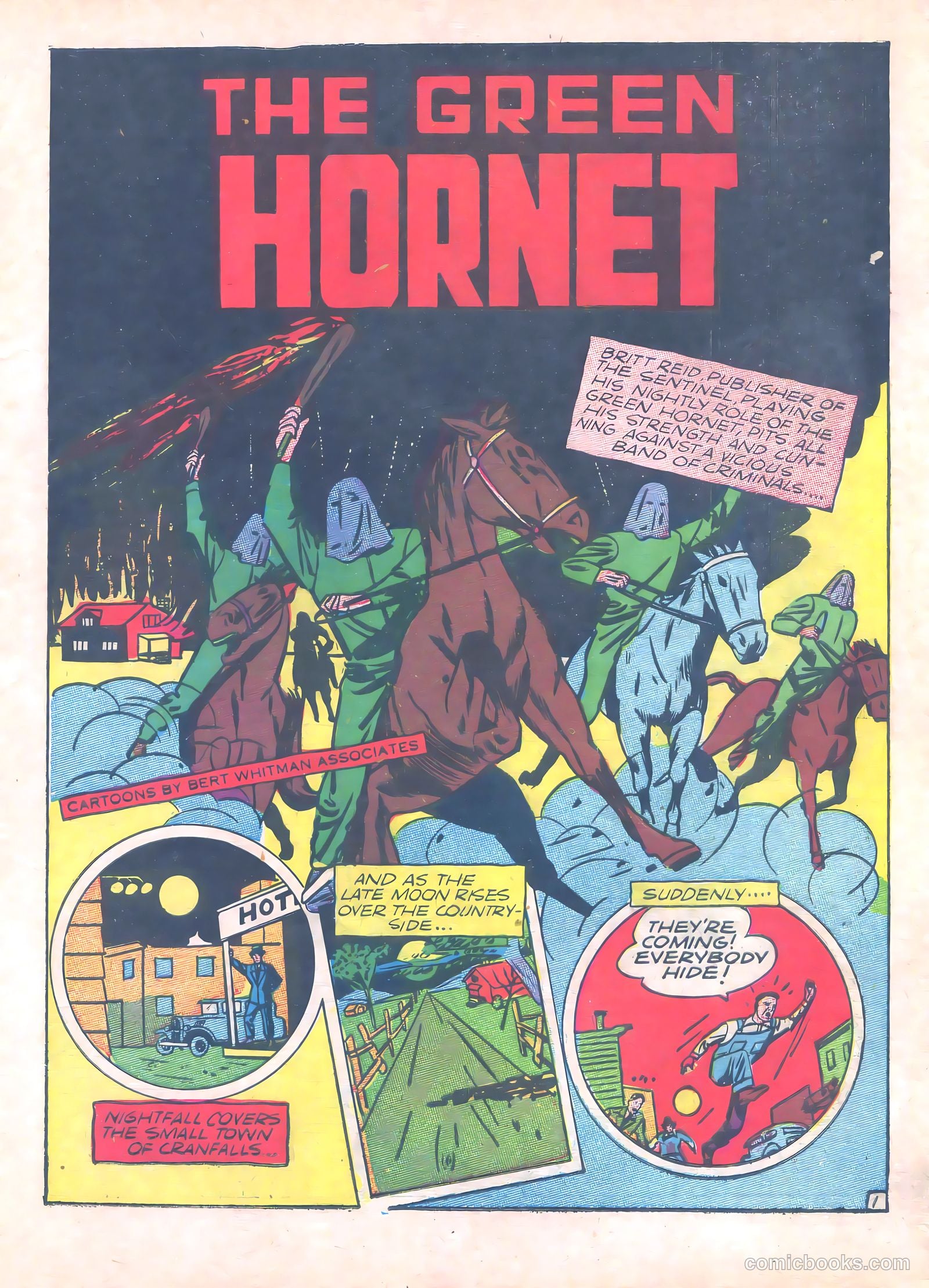 Green Hornet Comics #6 (1941) — page 2 of 67
