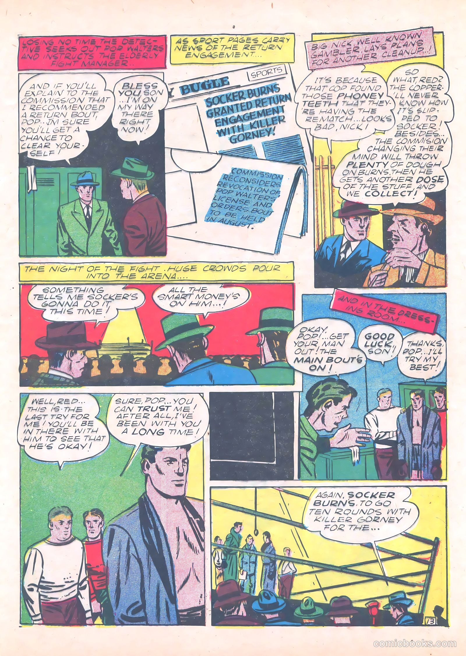 Green Hornet Comics #6 (1941) — page 14 of 67