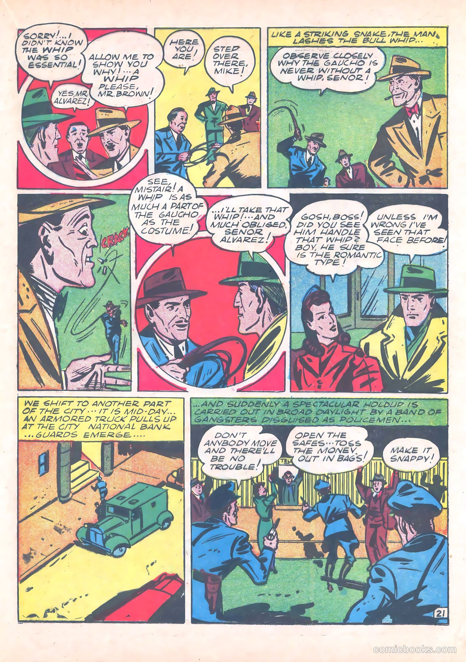 Green Hornet Comics #6 (1941) — page 22 of 67