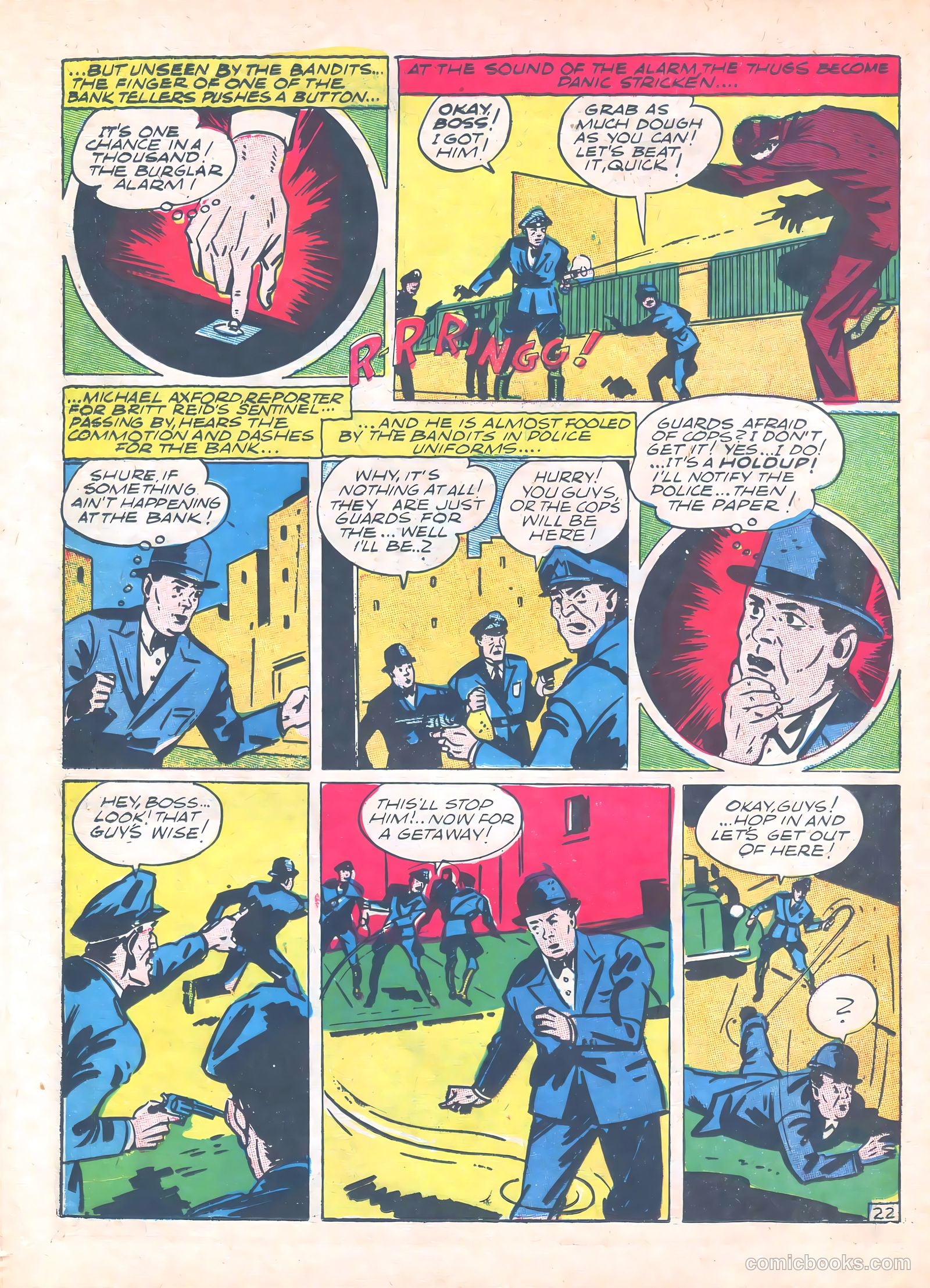 Green Hornet Comics #6 (1941) — page 23 of 67