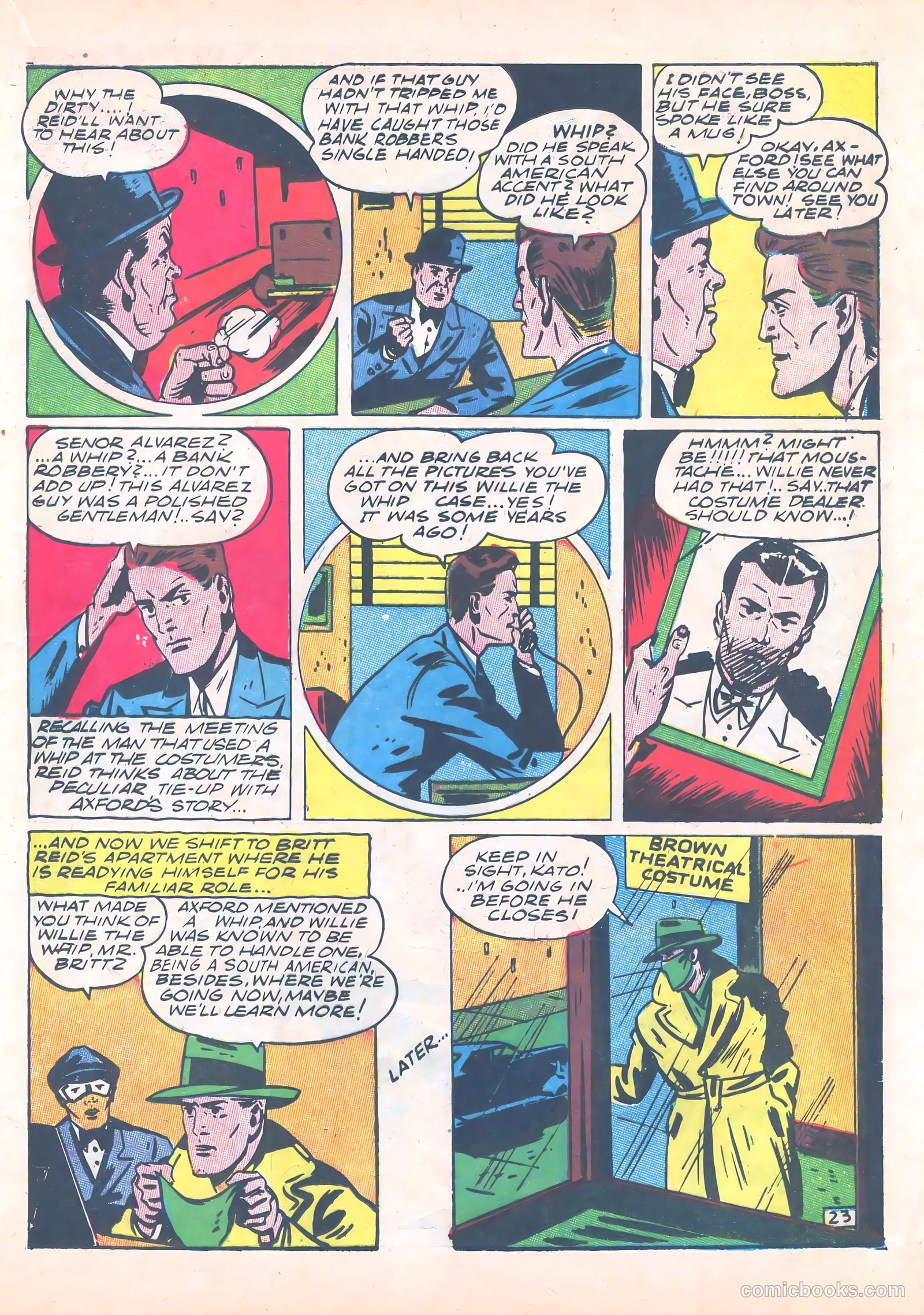 Green Hornet Comics #6 (1941) — page 24 of 67