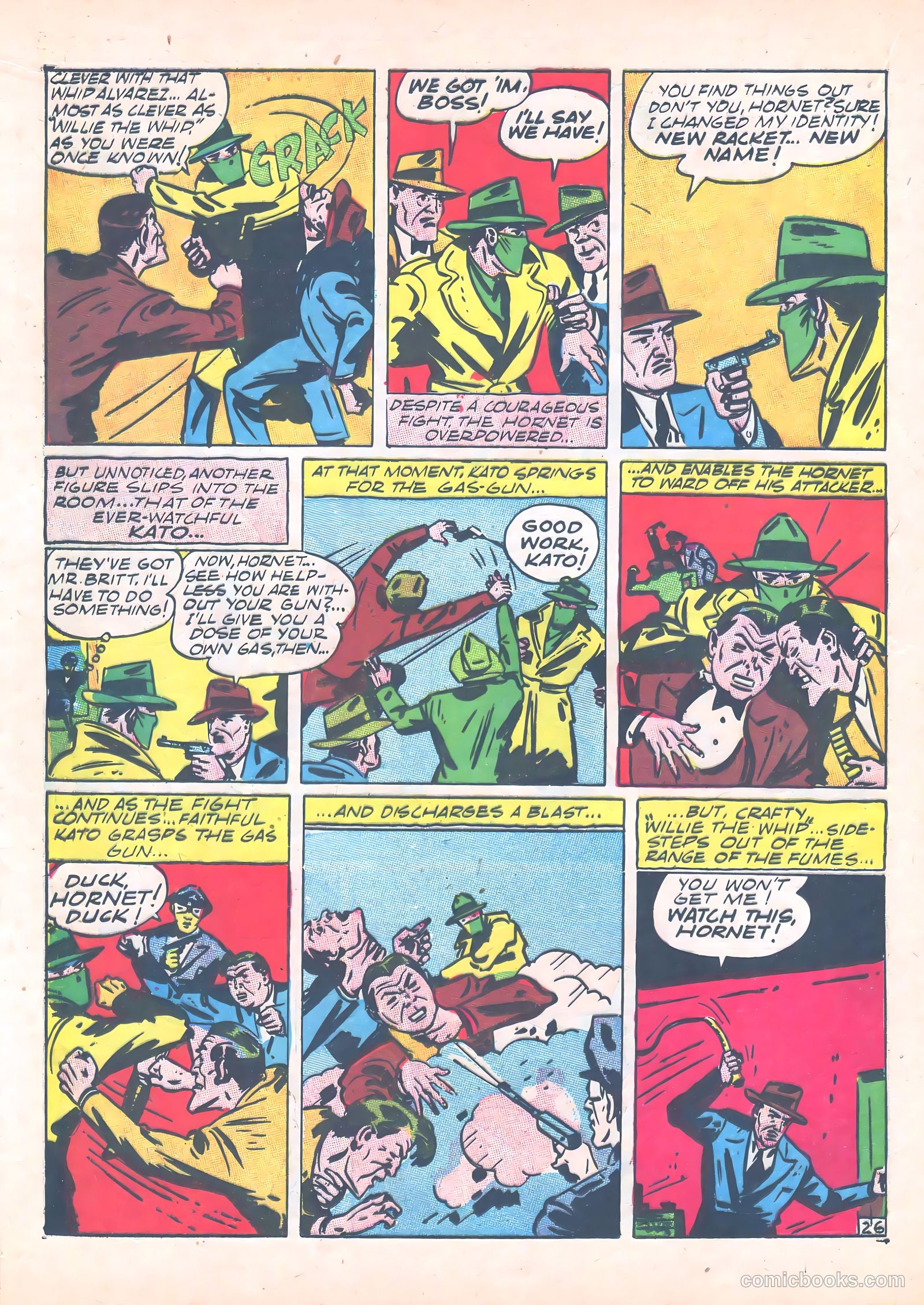 Green Hornet Comics #6 (1941) — page 27 of 67
