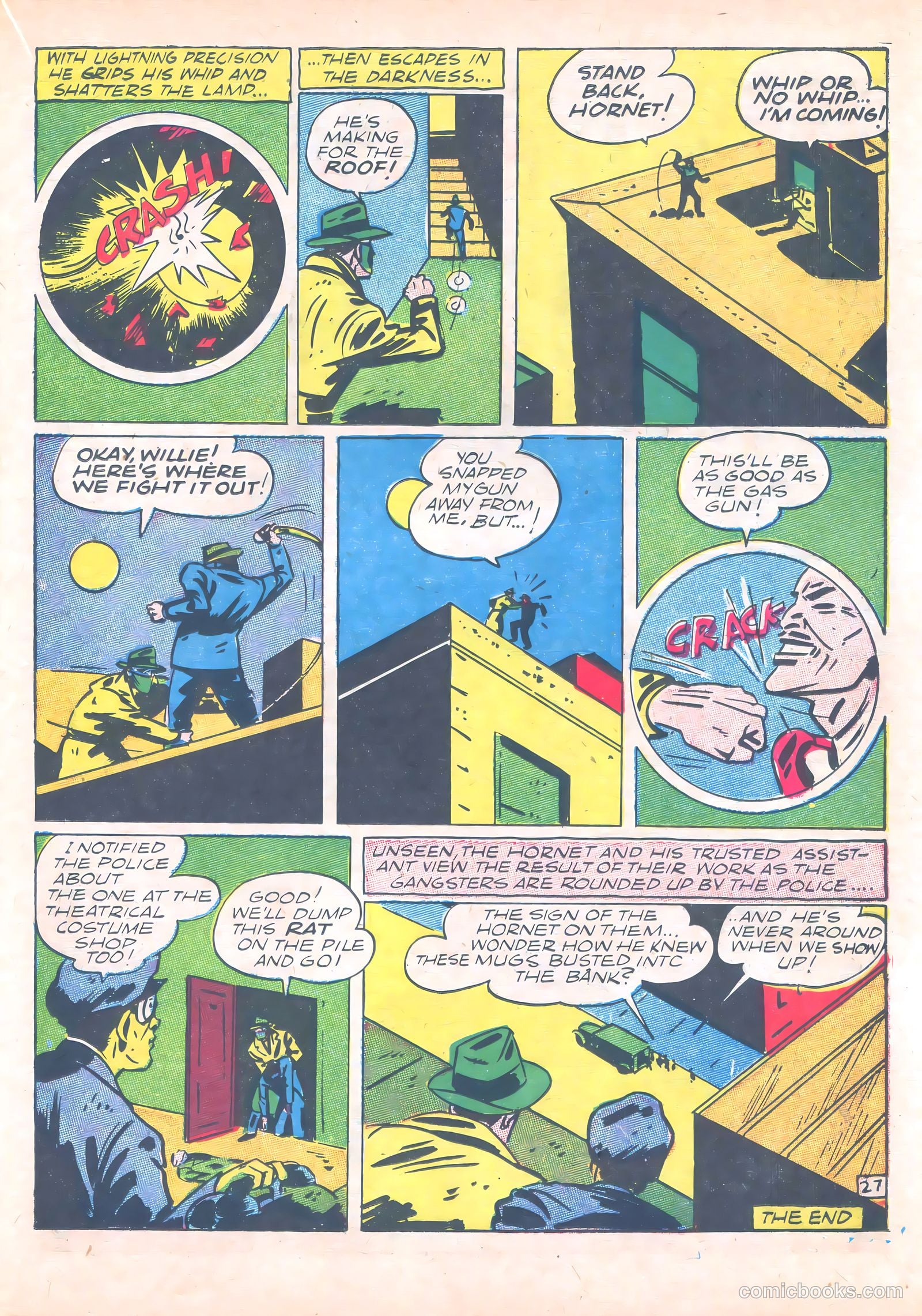 Green Hornet Comics #6 (1941) — page 28 of 67