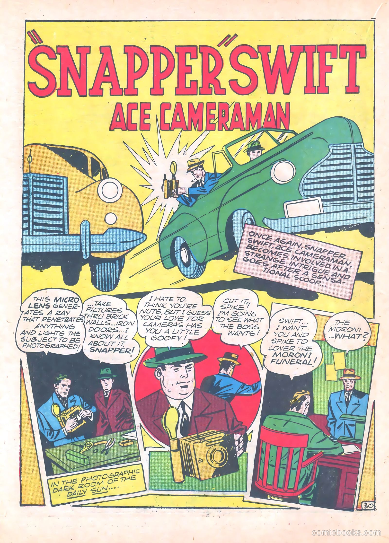 Green Hornet Comics #6 (1941) — page 31 of 67