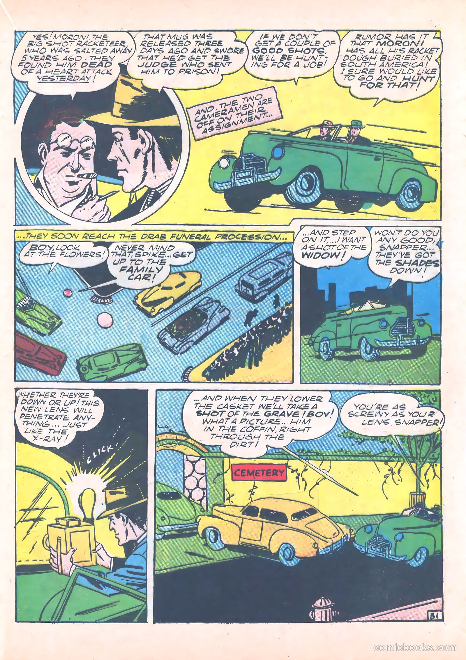 Green Hornet Comics #6 (1941) — page 32 of 67