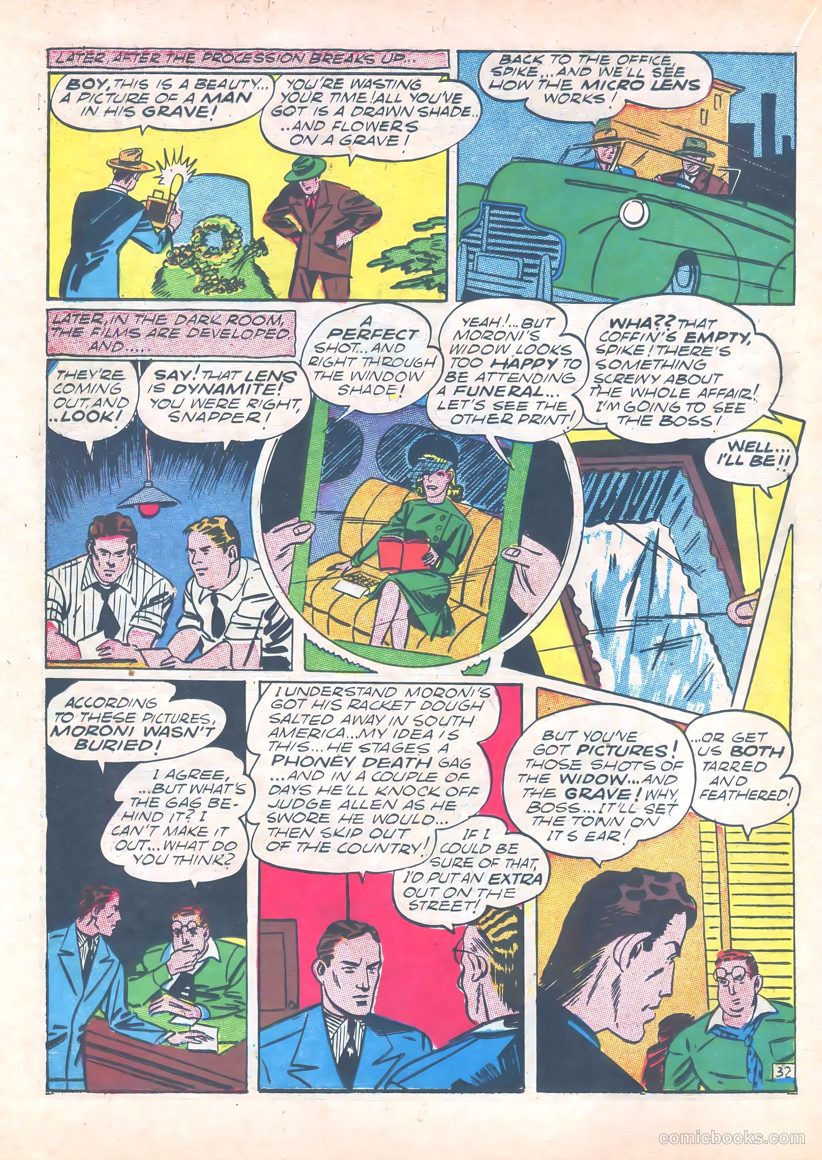 Green Hornet Comics #6 (1941) — page 33 of 67