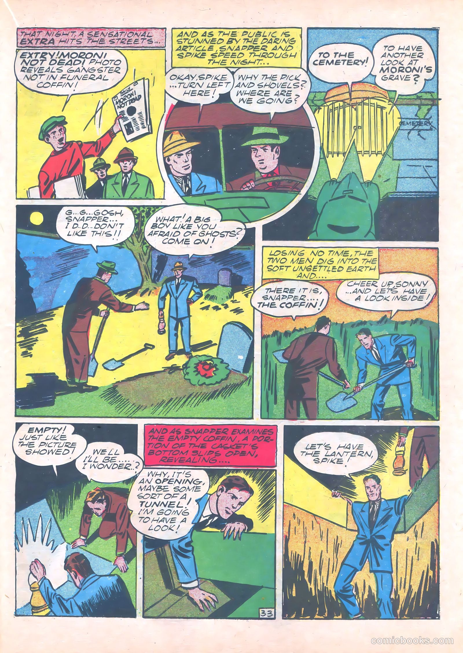 Green Hornet Comics #6 (1941) — page 34 of 67