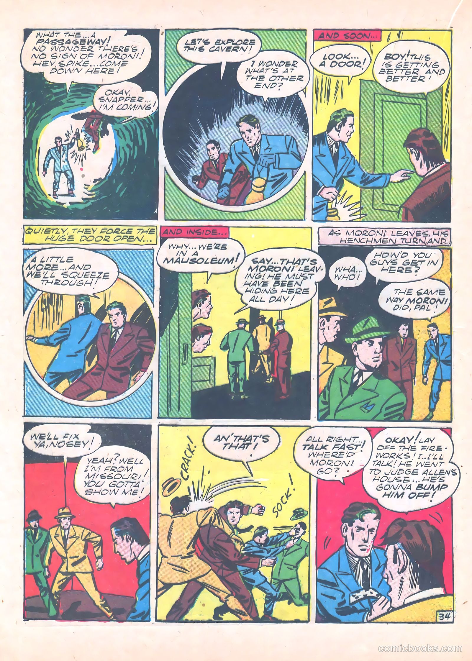 Green Hornet Comics #6 (1941) — page 35 of 67
