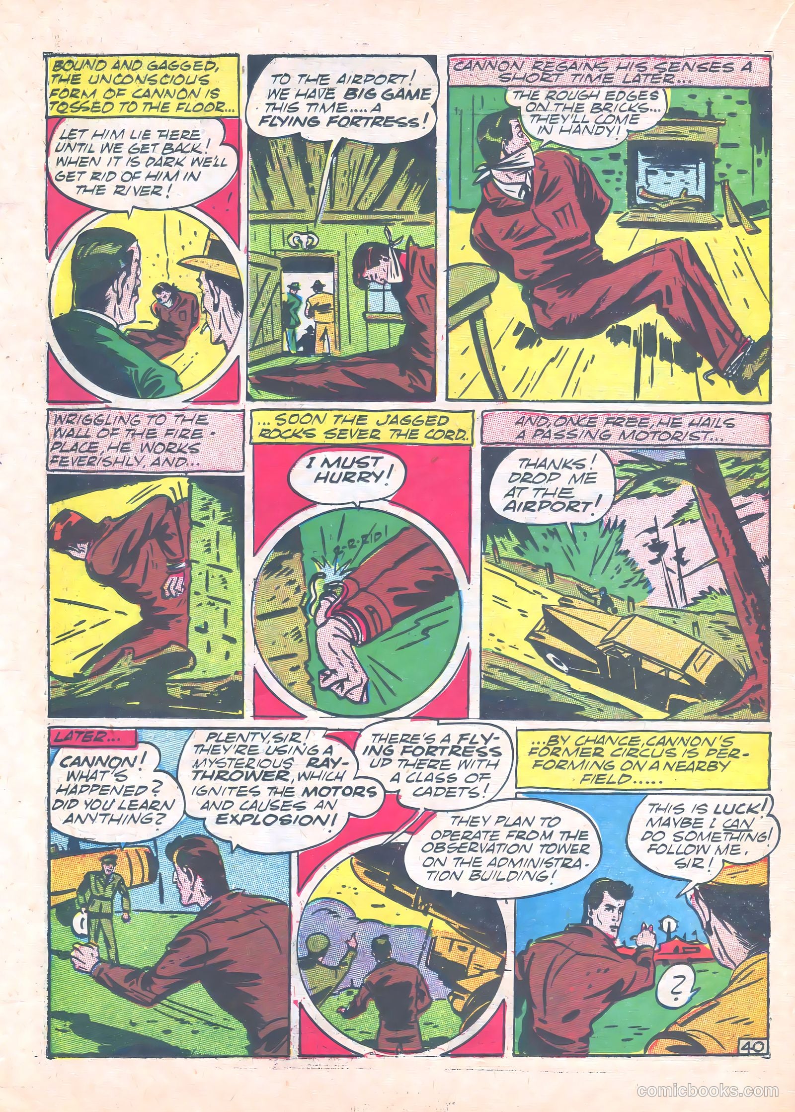 Green Hornet Comics #6 (1941) — page 41 of 67