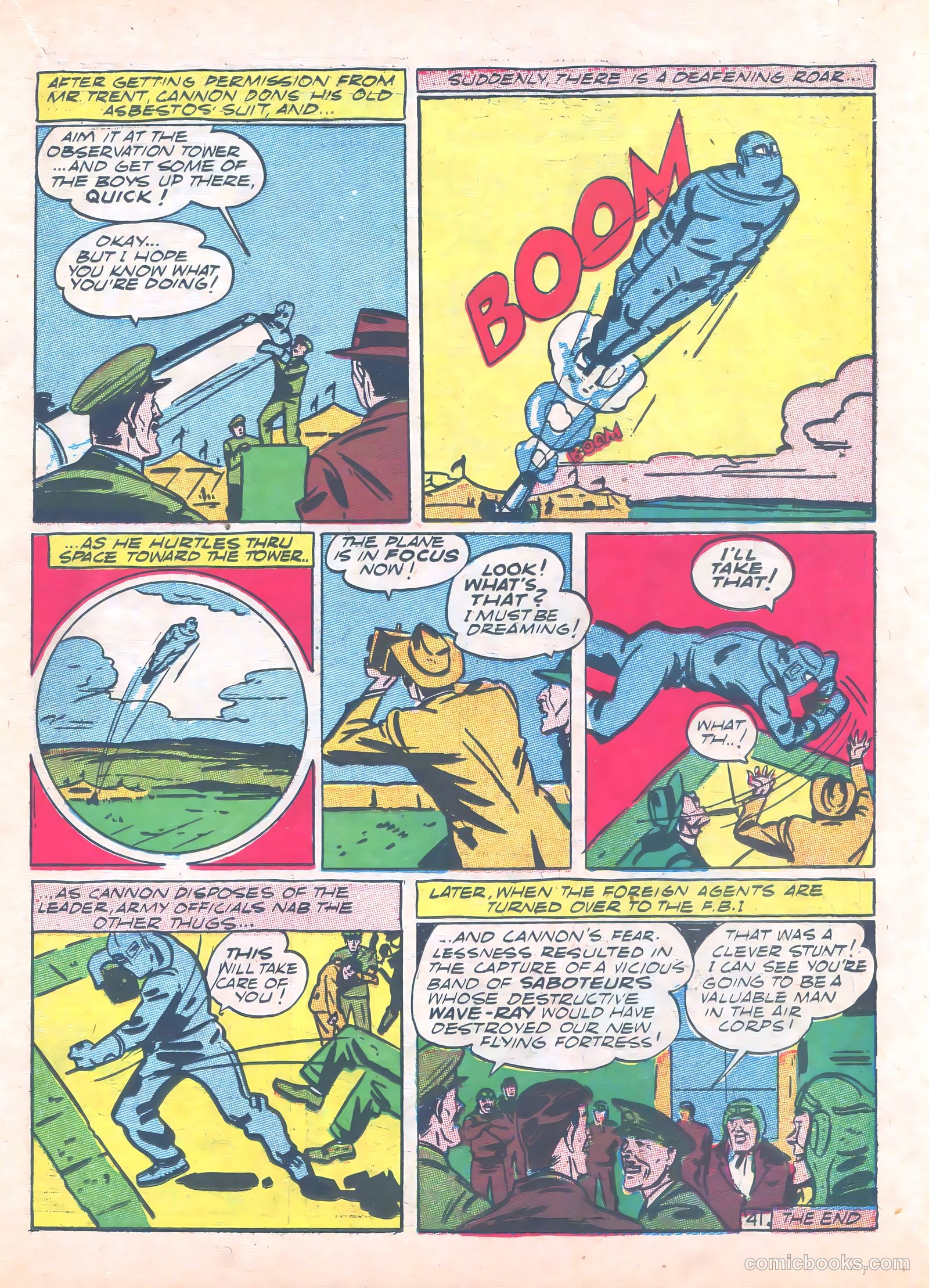 Green Hornet Comics #6 (1941) — page 42 of 67