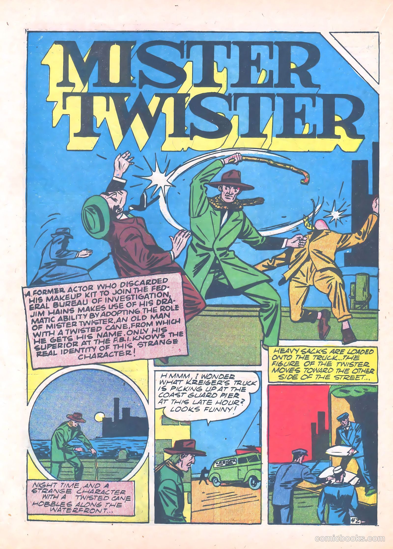 Green Hornet Comics #6 (1941) — page 43 of 67
