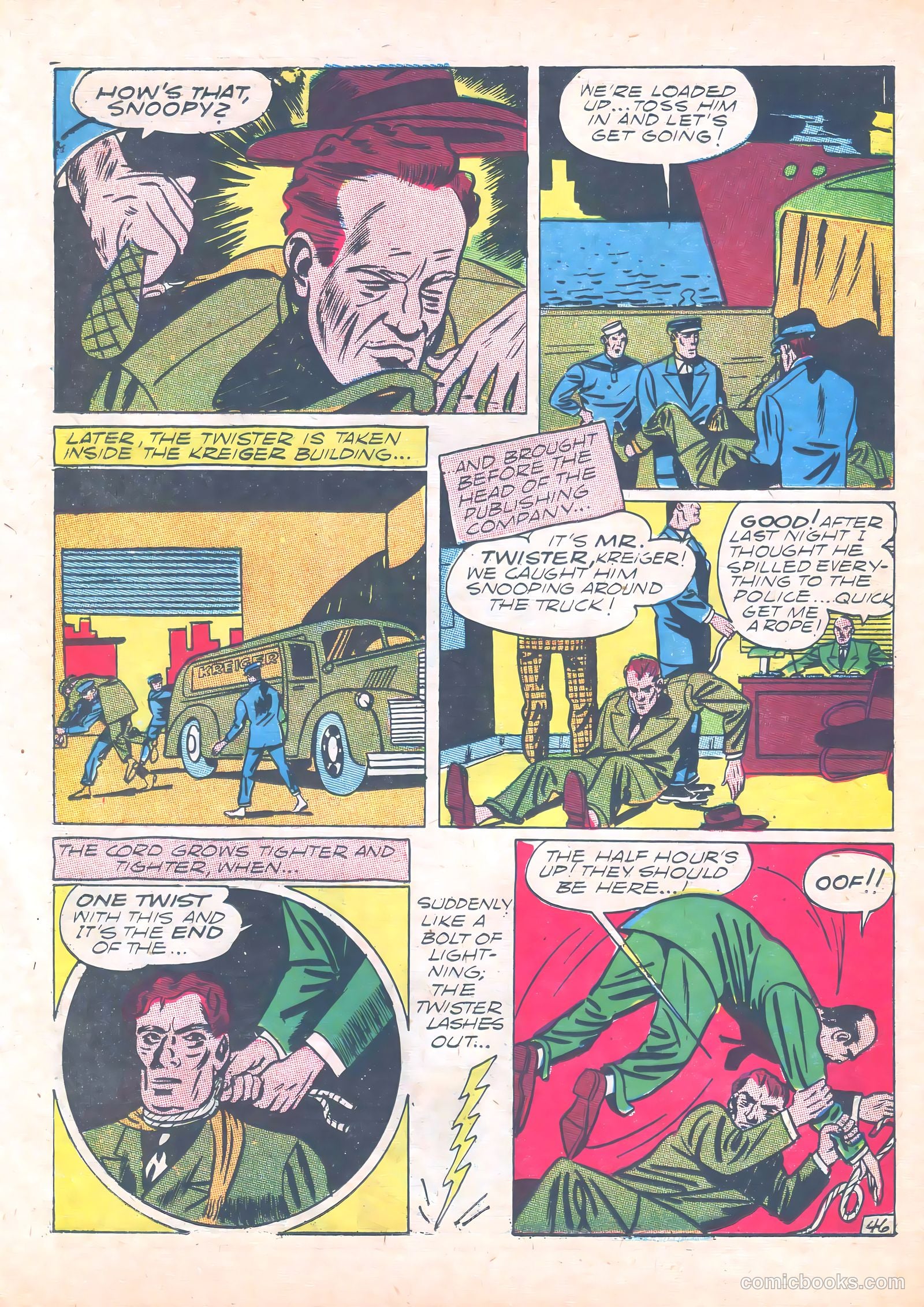 Green Hornet Comics #6 (1941) — page 47 of 67
