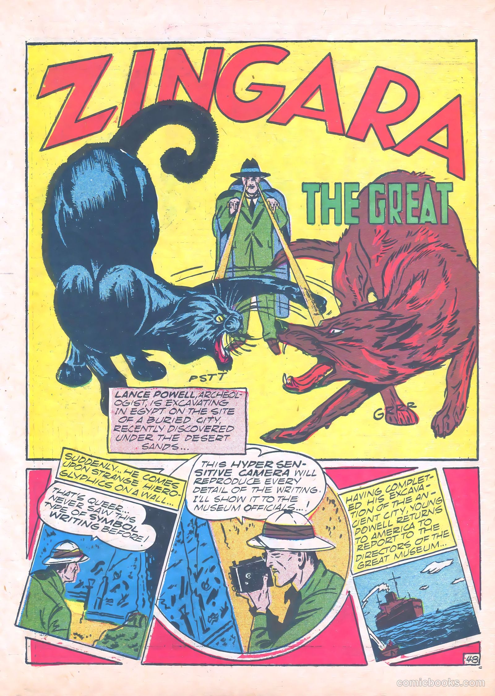 Green Hornet Comics #6 (1941) — page 49 of 67