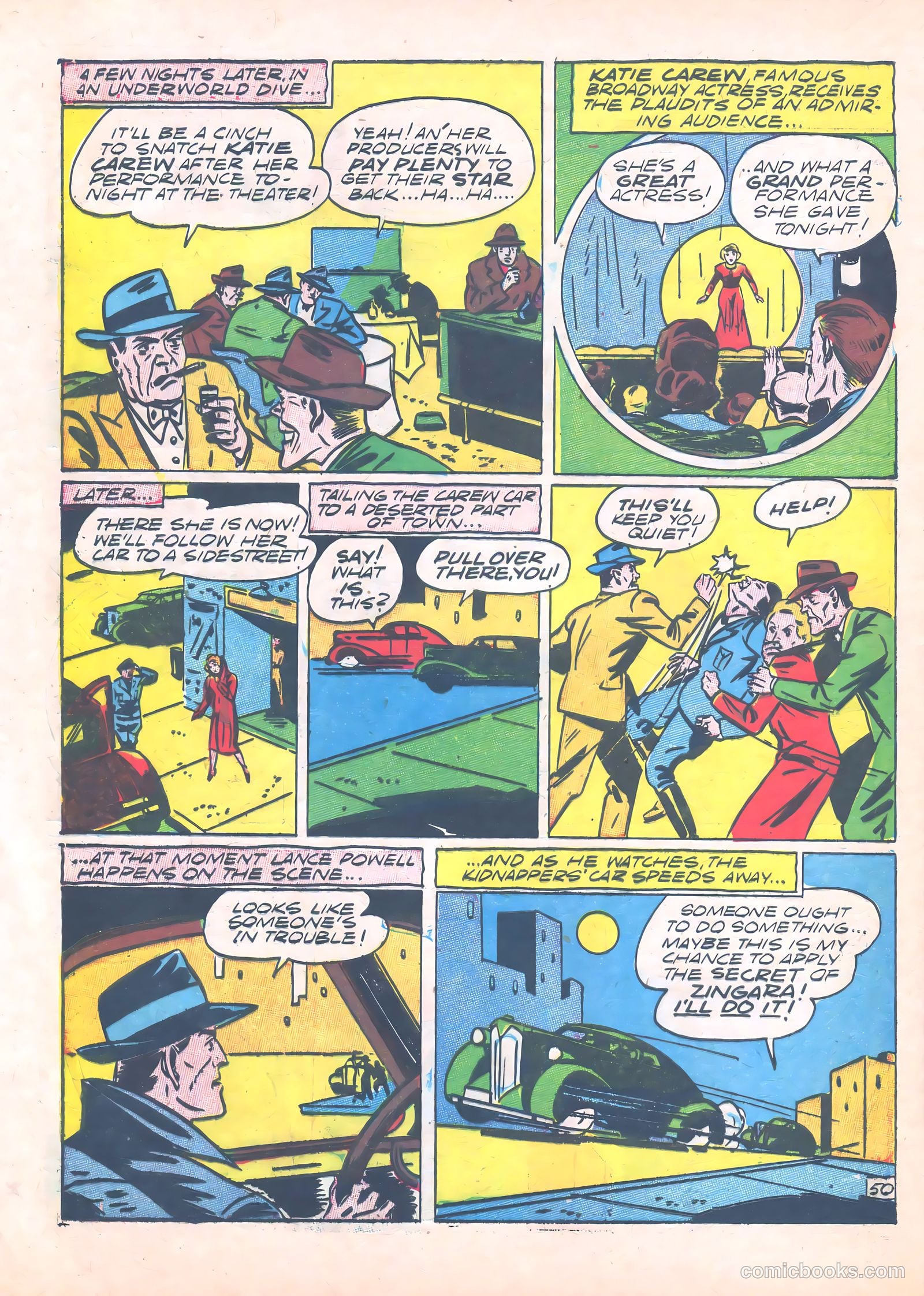 Green Hornet Comics #6 (1941) — page 51 of 67