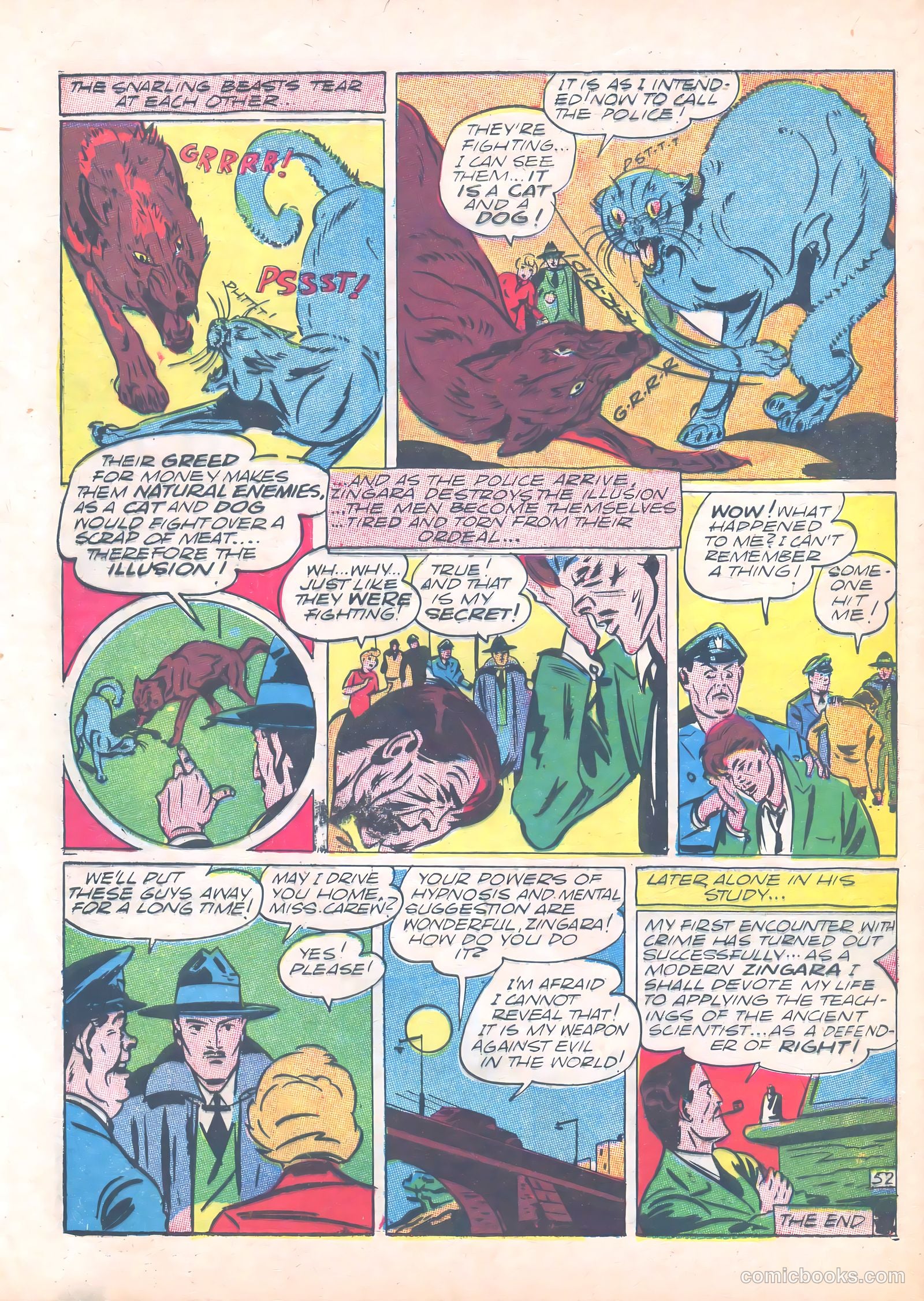 Green Hornet Comics #6 (1941) — page 53 of 67