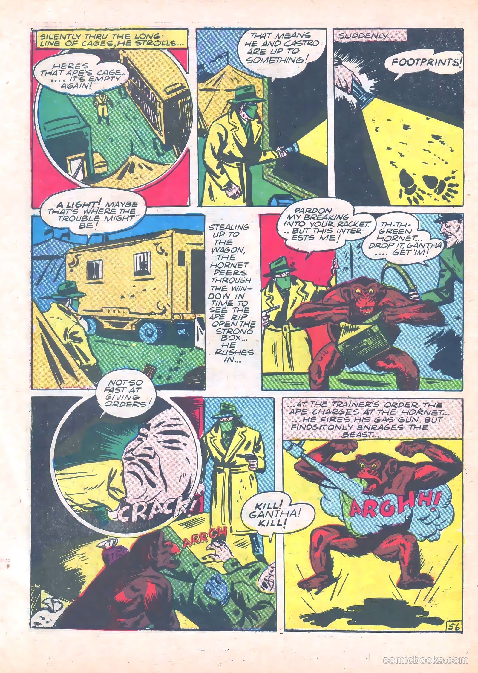 Green Hornet Comics #6 (1941) — page 57 of 67