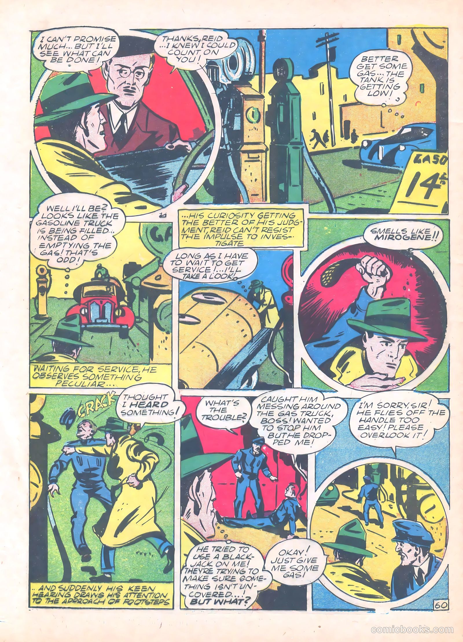 Green Hornet Comics #6 (1941) — page 61 of 67