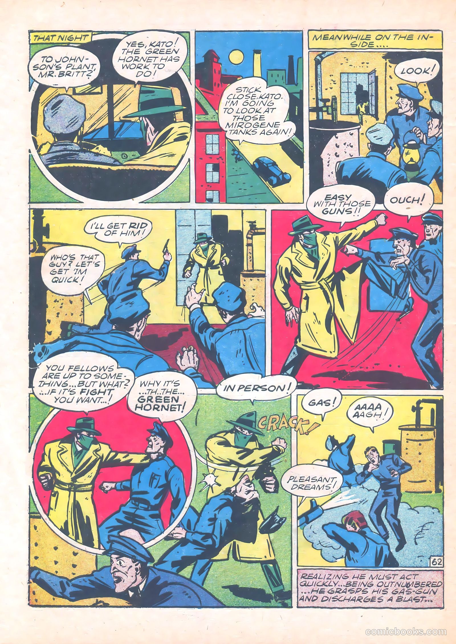 Green Hornet Comics #6 (1941) — page 63 of 67