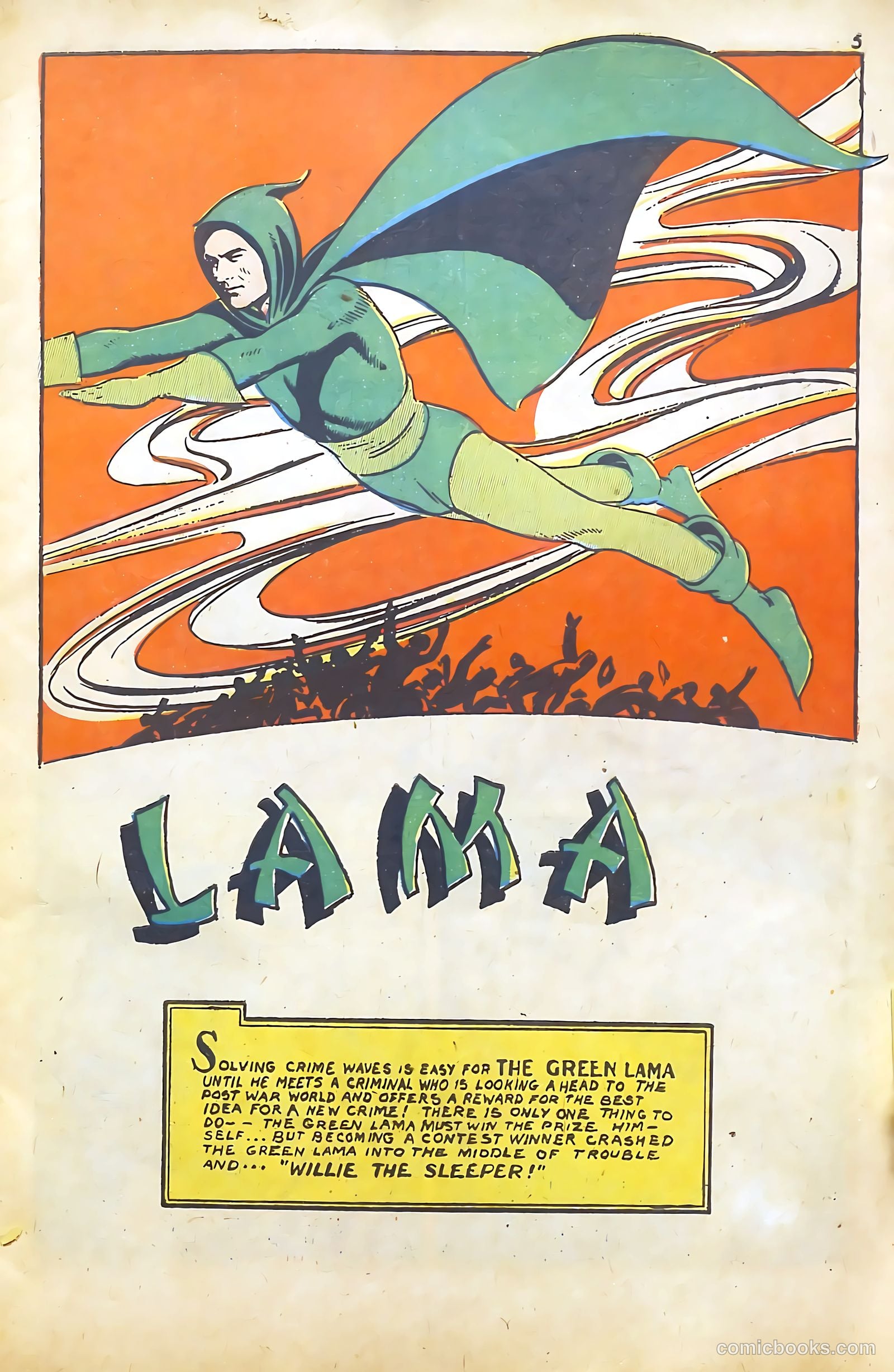Green Lama #2 (1945) — page 5 of 47