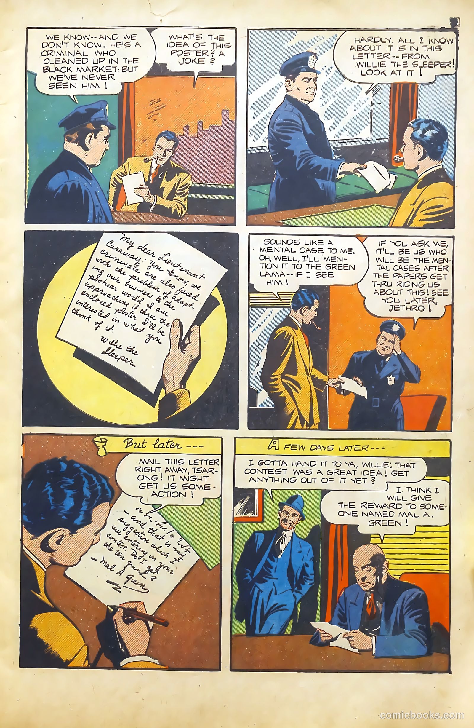 Green Lama #2 (1945) — page 7 of 47