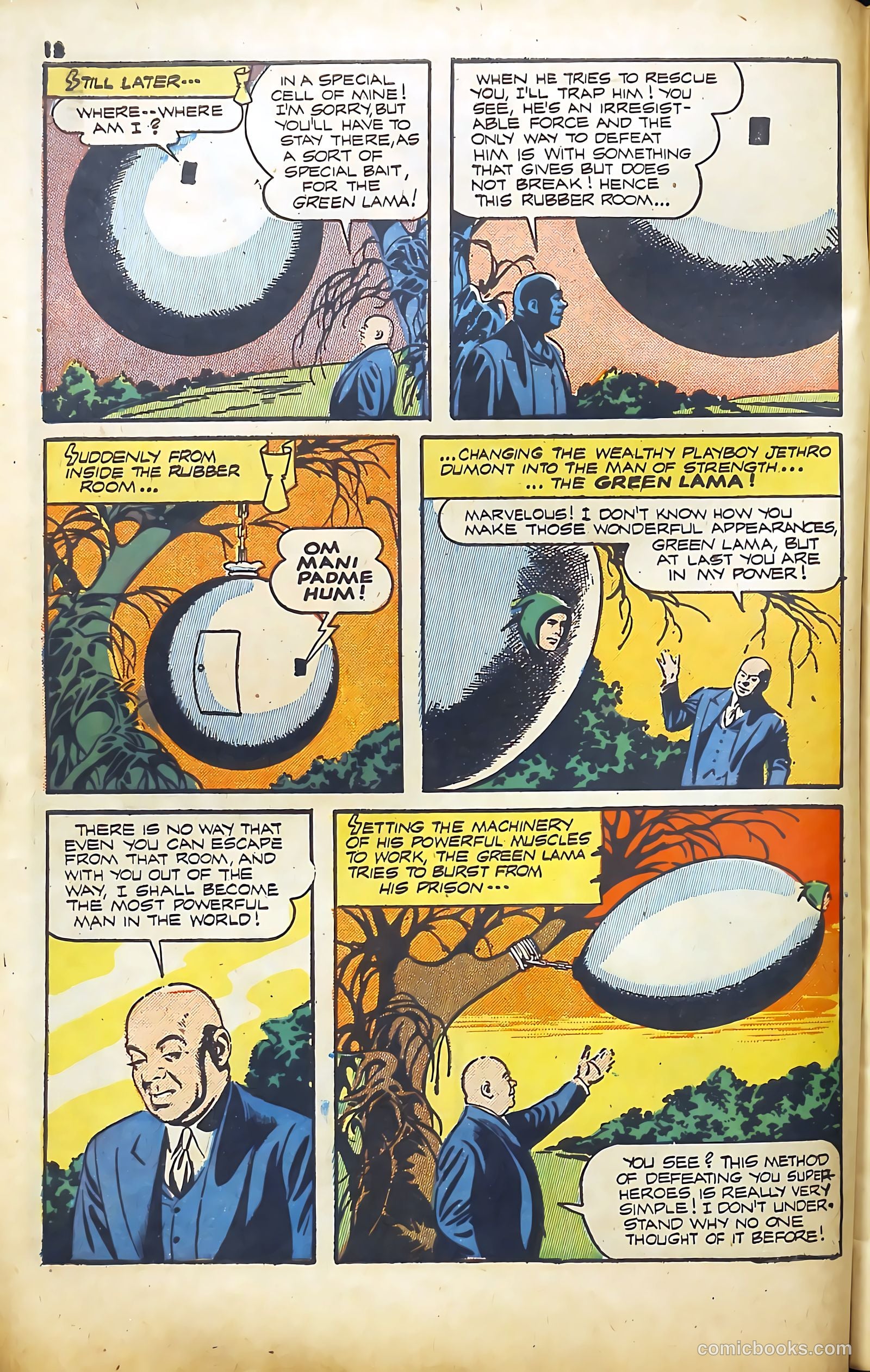 Green Lama #2 (1945) — page 12 of 47