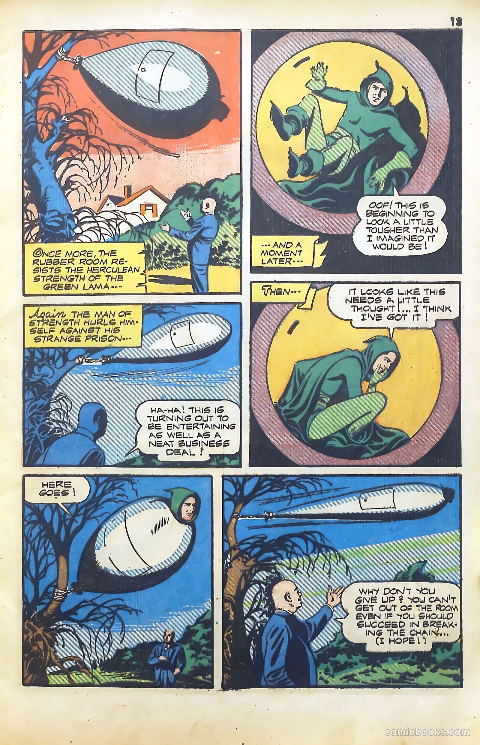 Green Lama #2 (1945) — page 13 of 47
