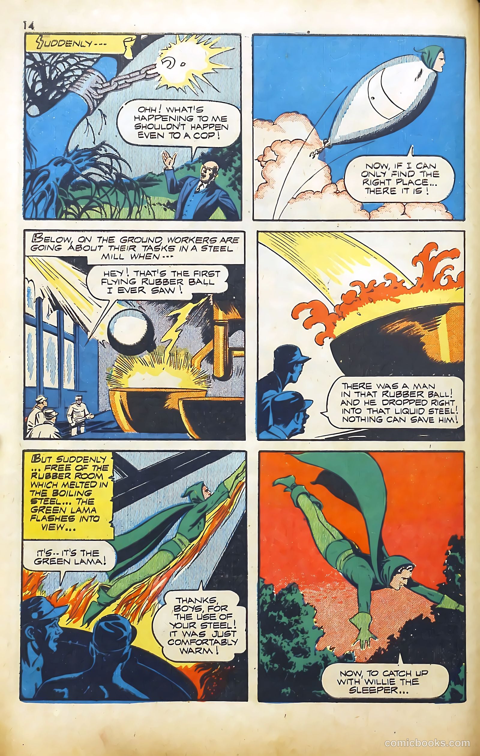 Green Lama #2 (1945) — page 14 of 47