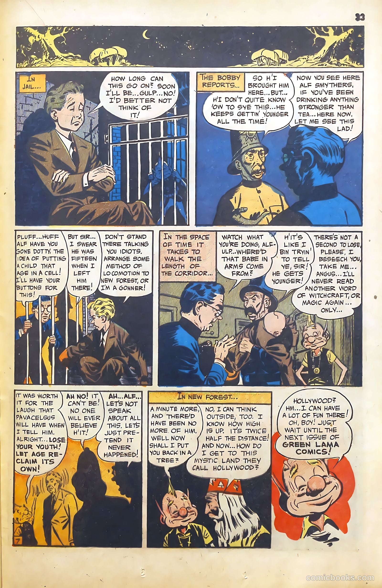 Green Lama #2 (1945) — page 29 of 47