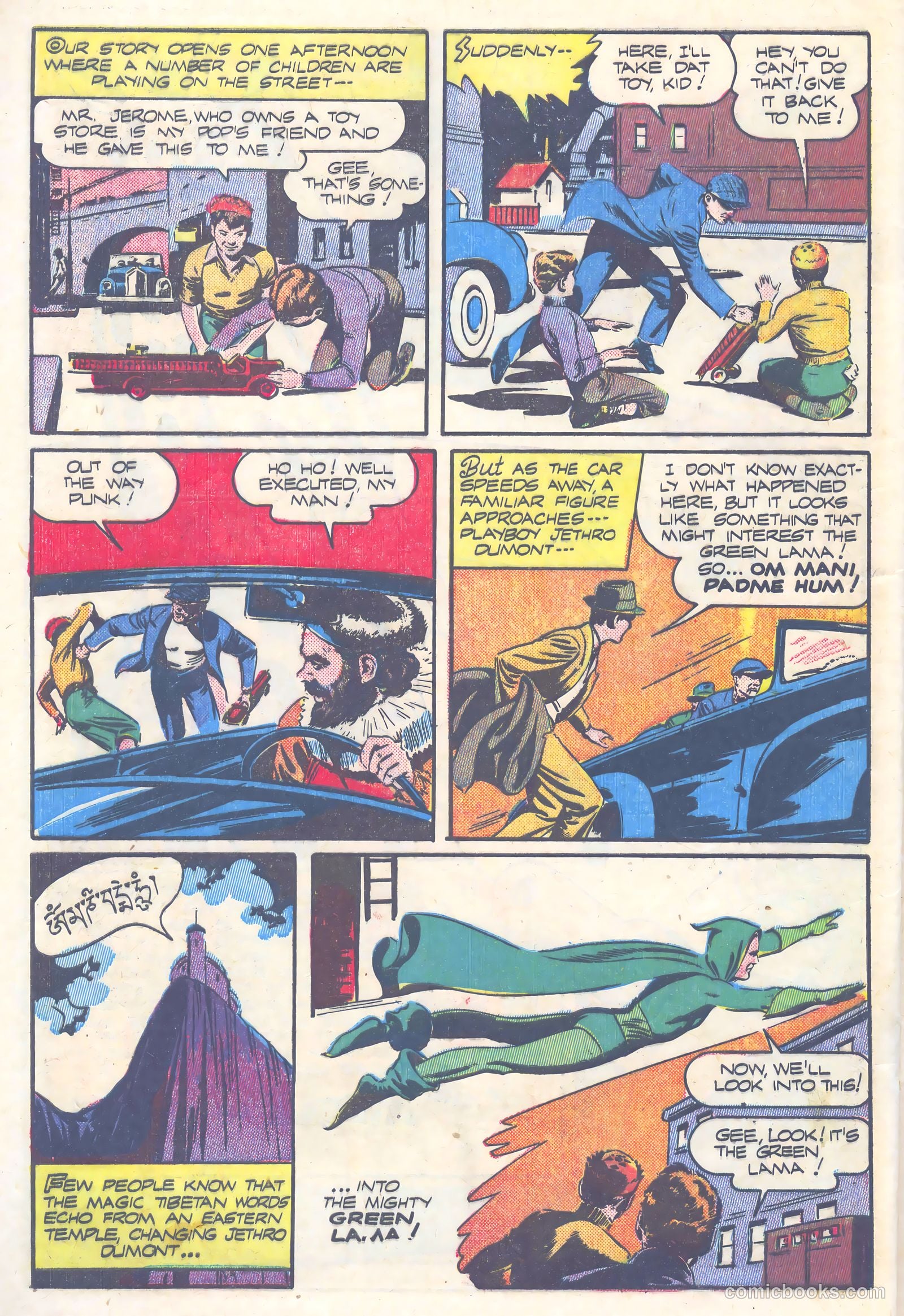 Green Lama #3 (1945) — page 6 of 52