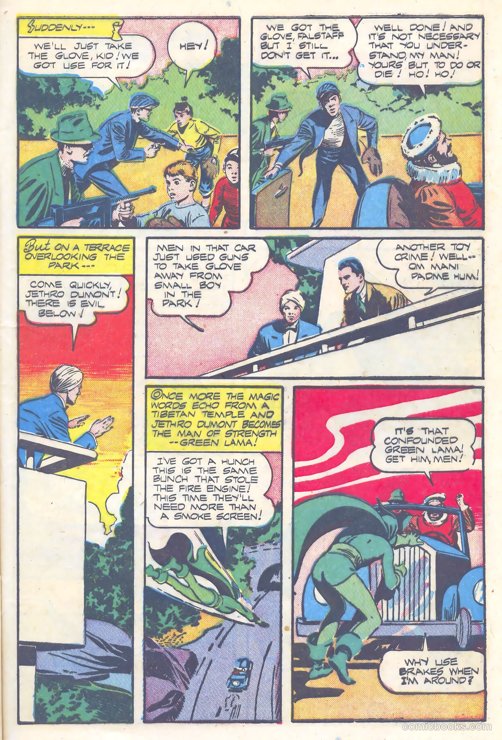 Green Lama #3 (1945) — page 9 of 52