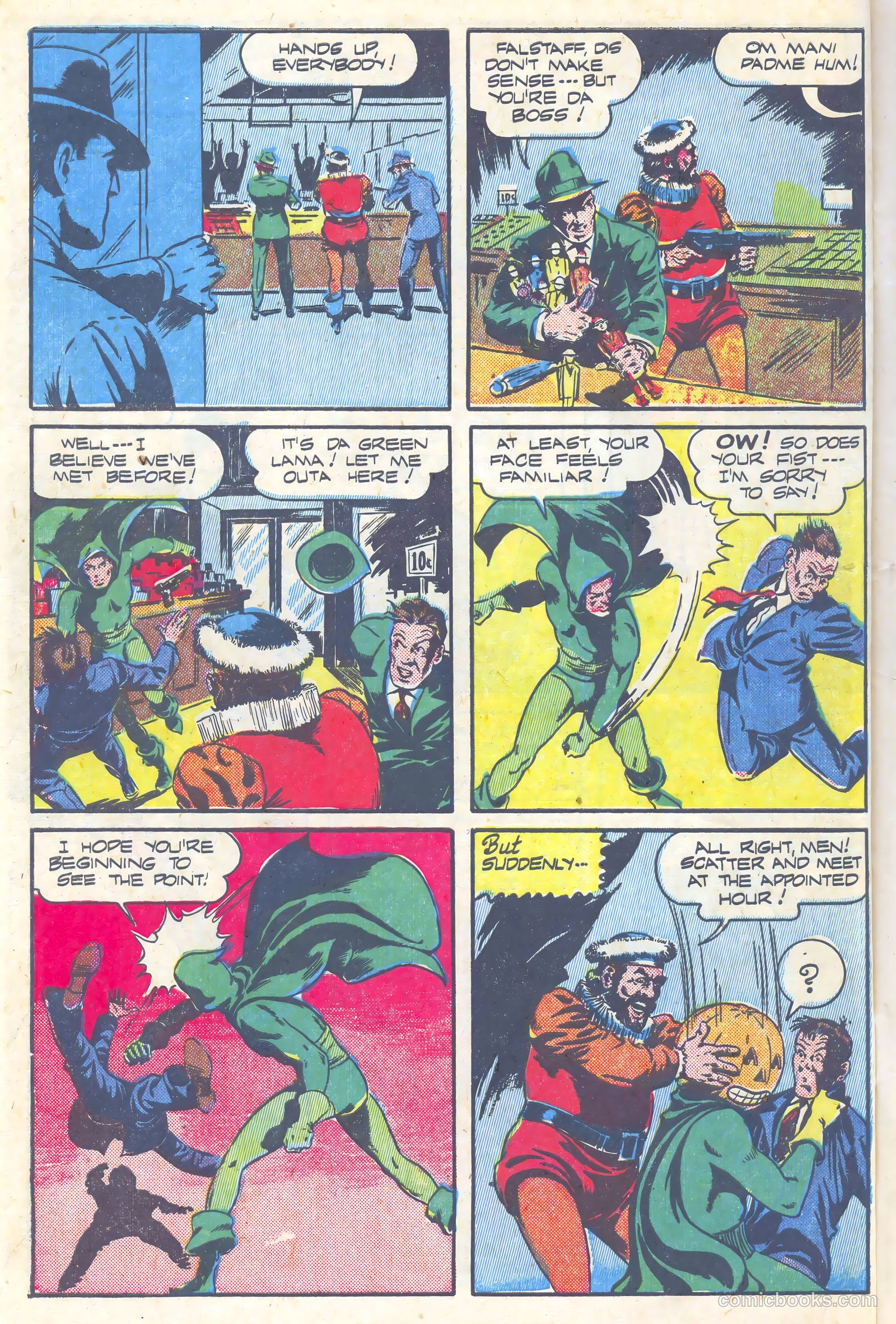 Green Lama #3 (1945) — page 12 of 52