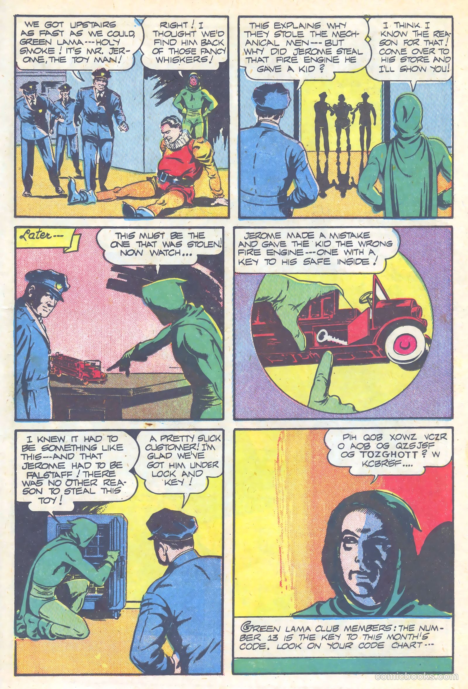 Green Lama #3 (1945) — page 15 of 52