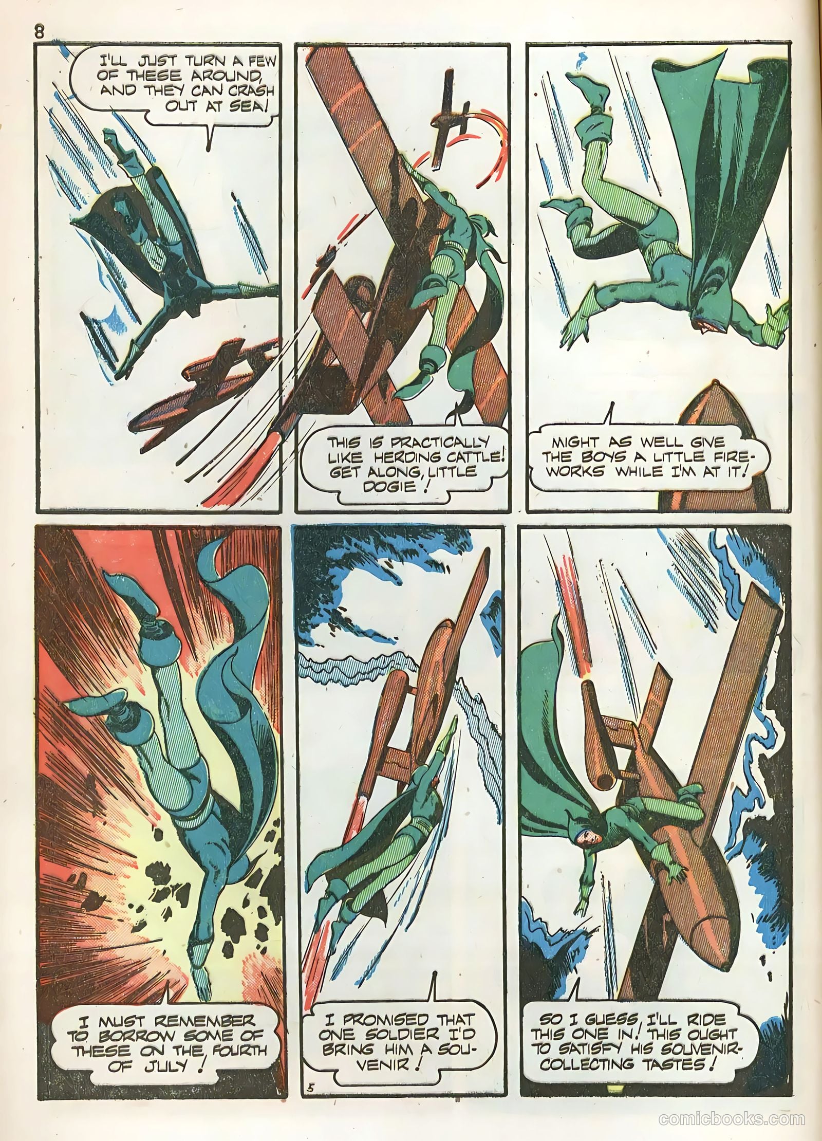 Green Lama #4 (1945) — page 8 of 52