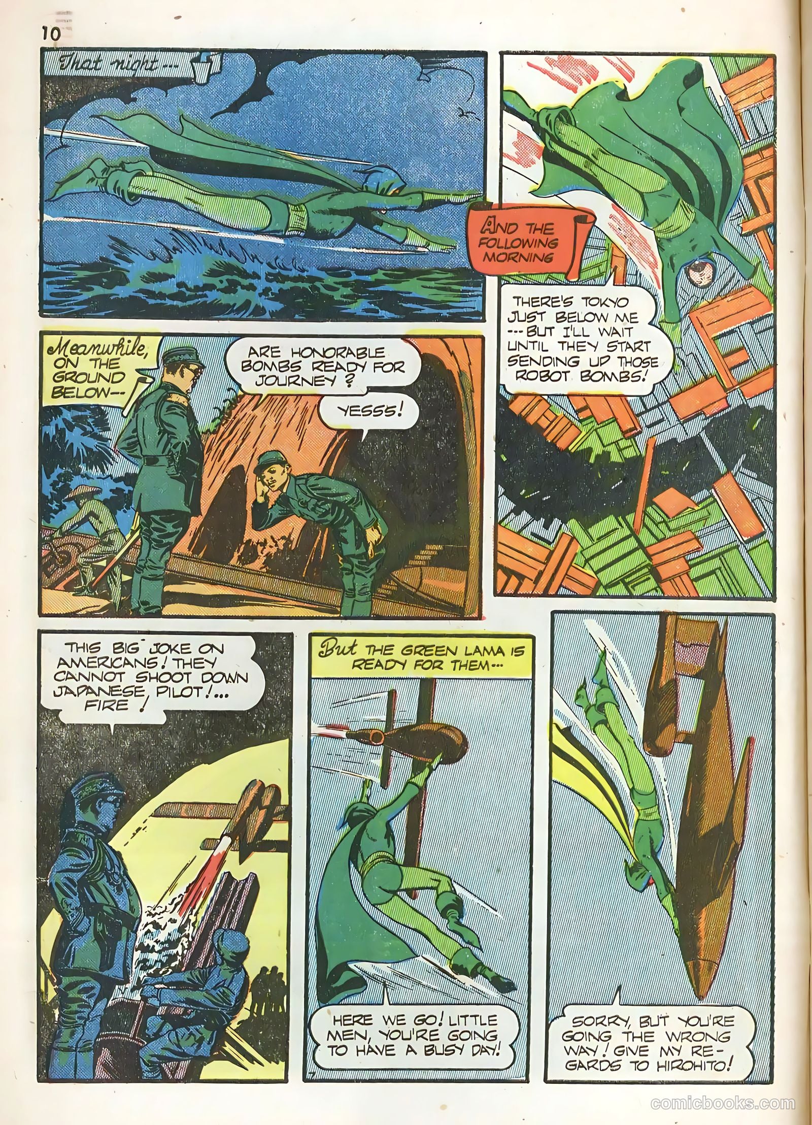 Green Lama #4 (1945) — page 10 of 52