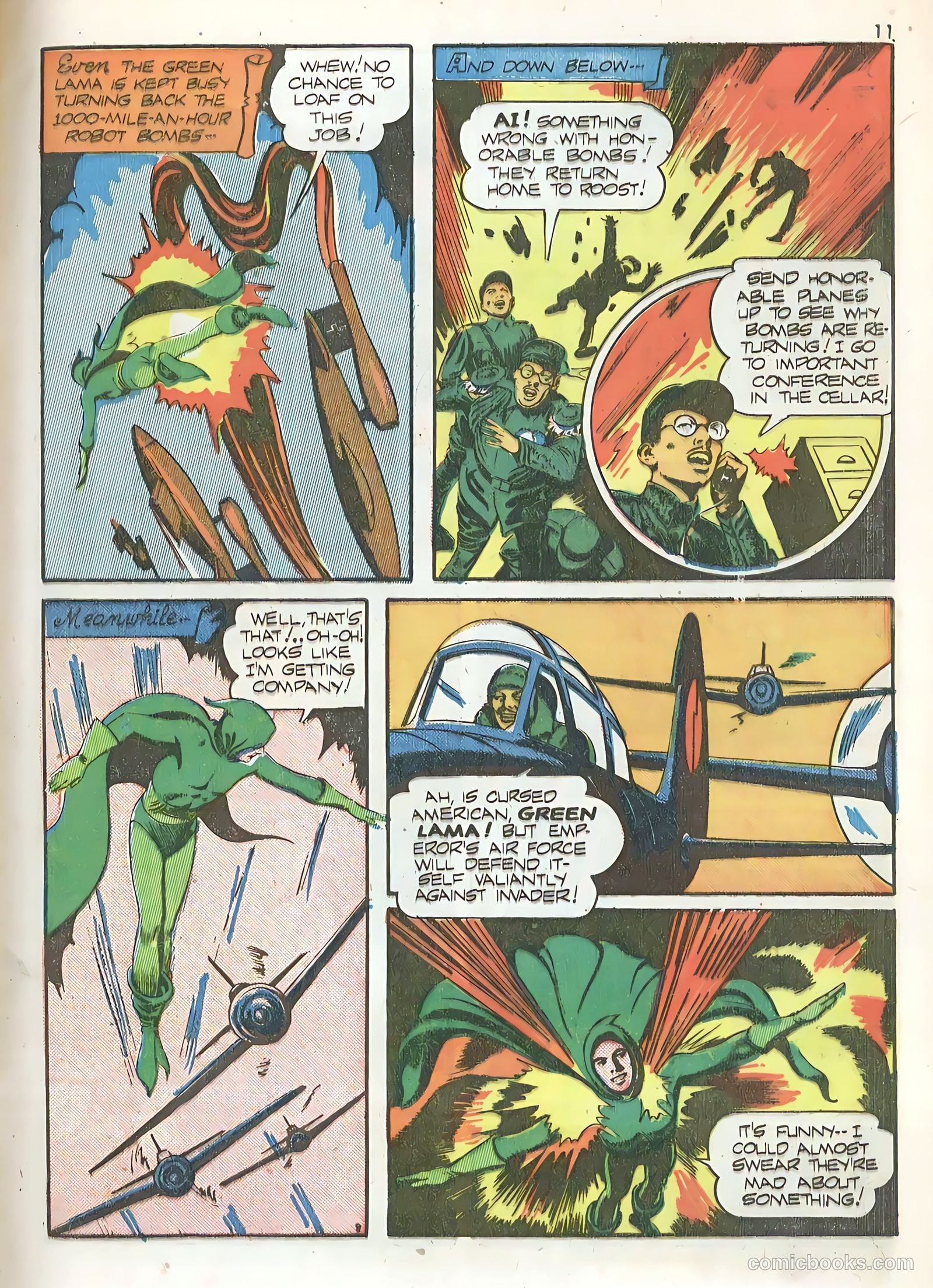Green Lama #4 (1945) — page 11 of 52