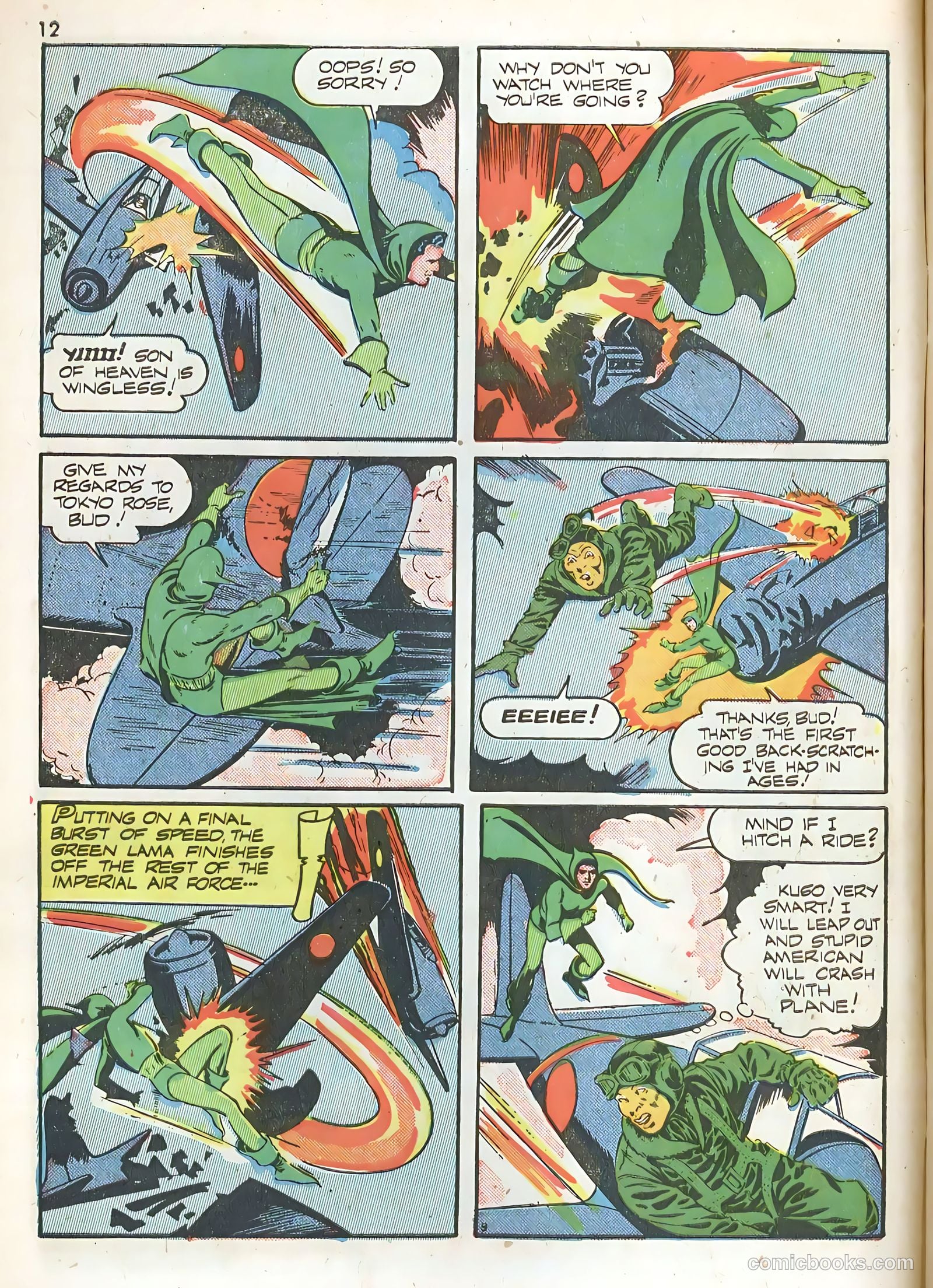 Green Lama #4 (1945) — page 12 of 52