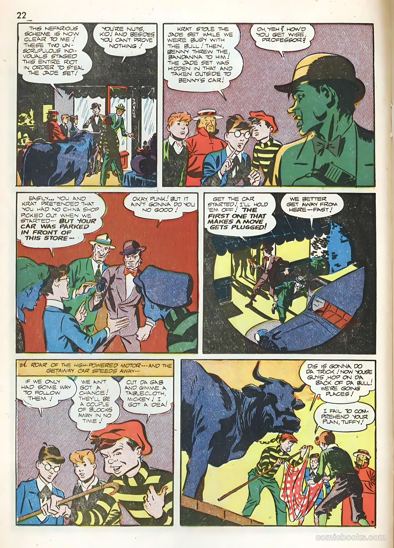 Green Lama #4 (1945) — page 22 of 52