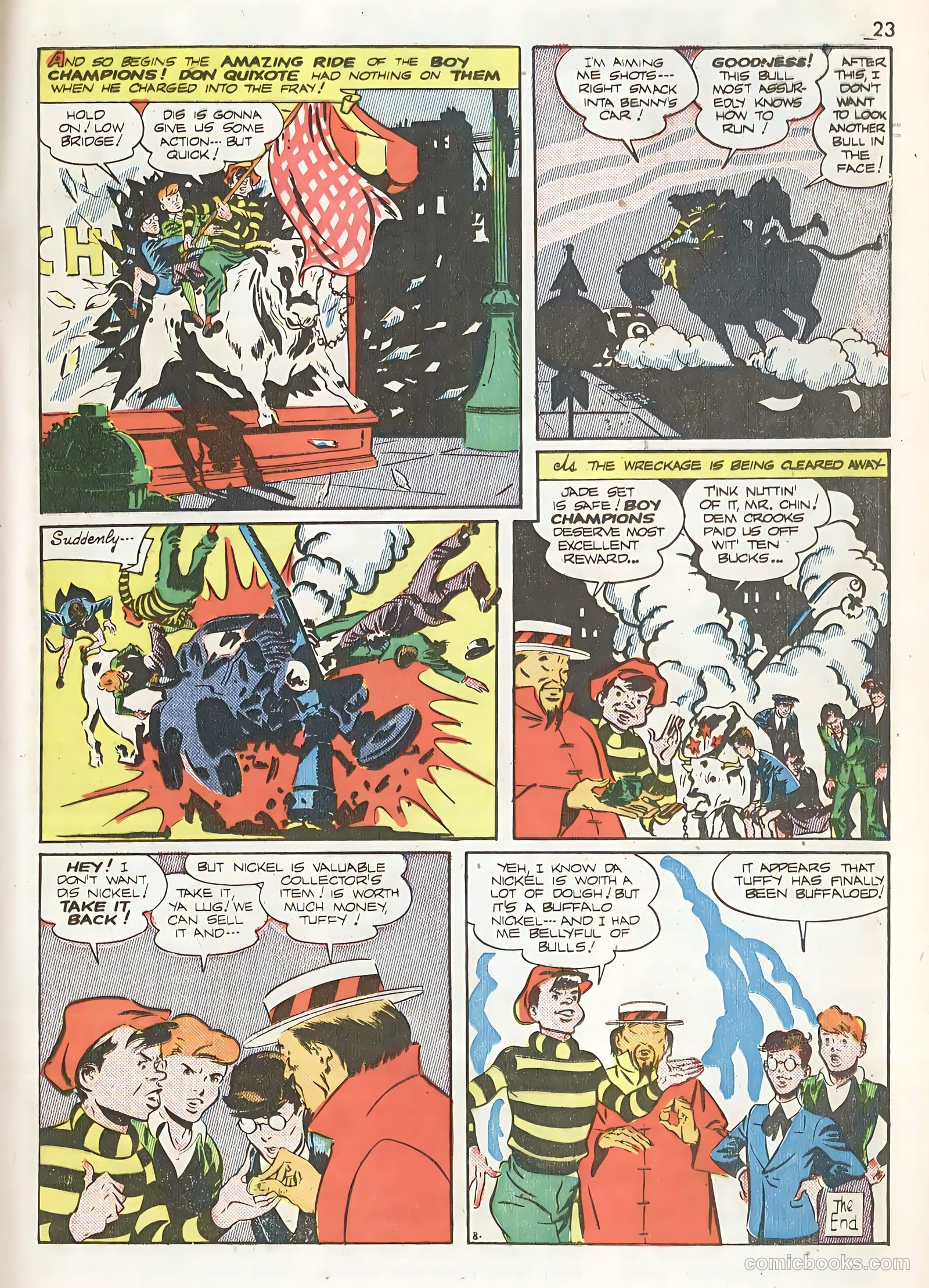 Green Lama #4 (1945) — page 23 of 52