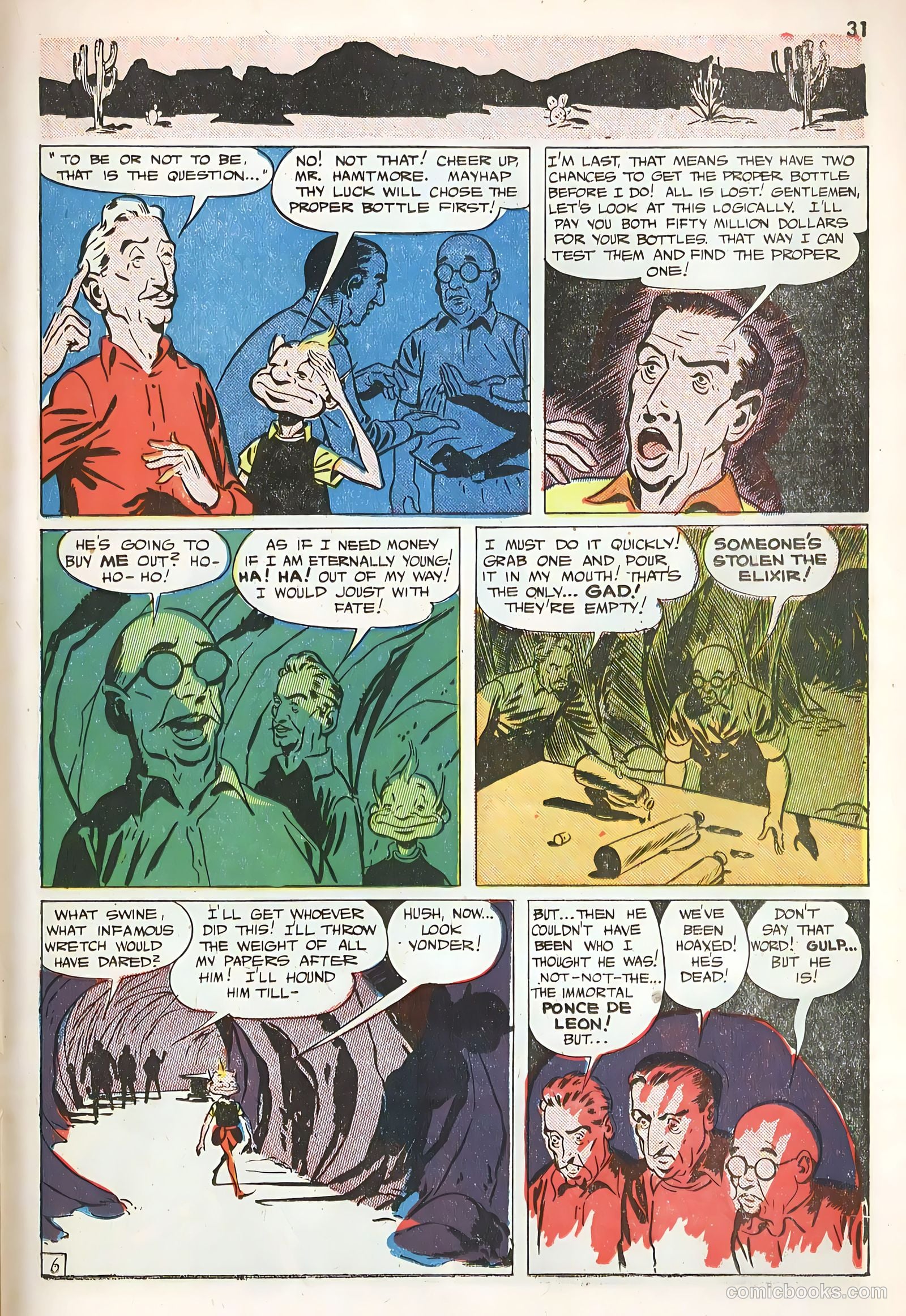 Green Lama #4 (1945) — page 31 of 52