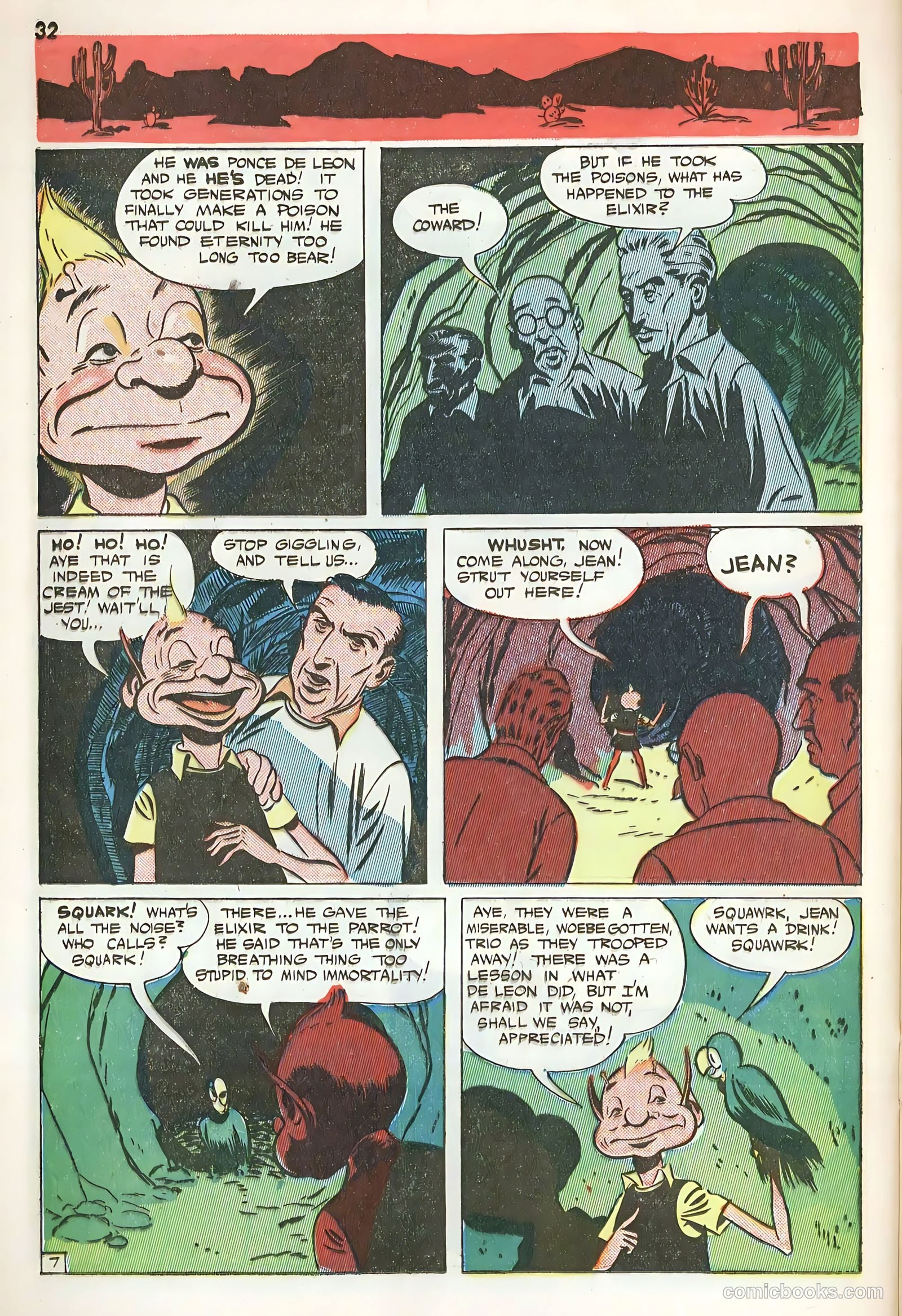 Green Lama #4 (1945) — page 32 of 52