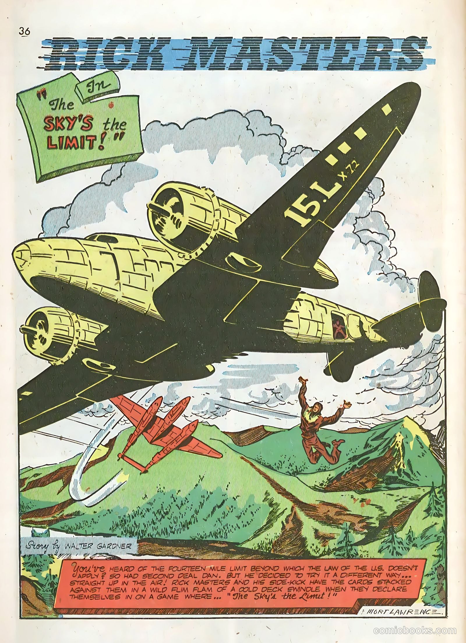 Green Lama #4 (1945) — page 36 of 52