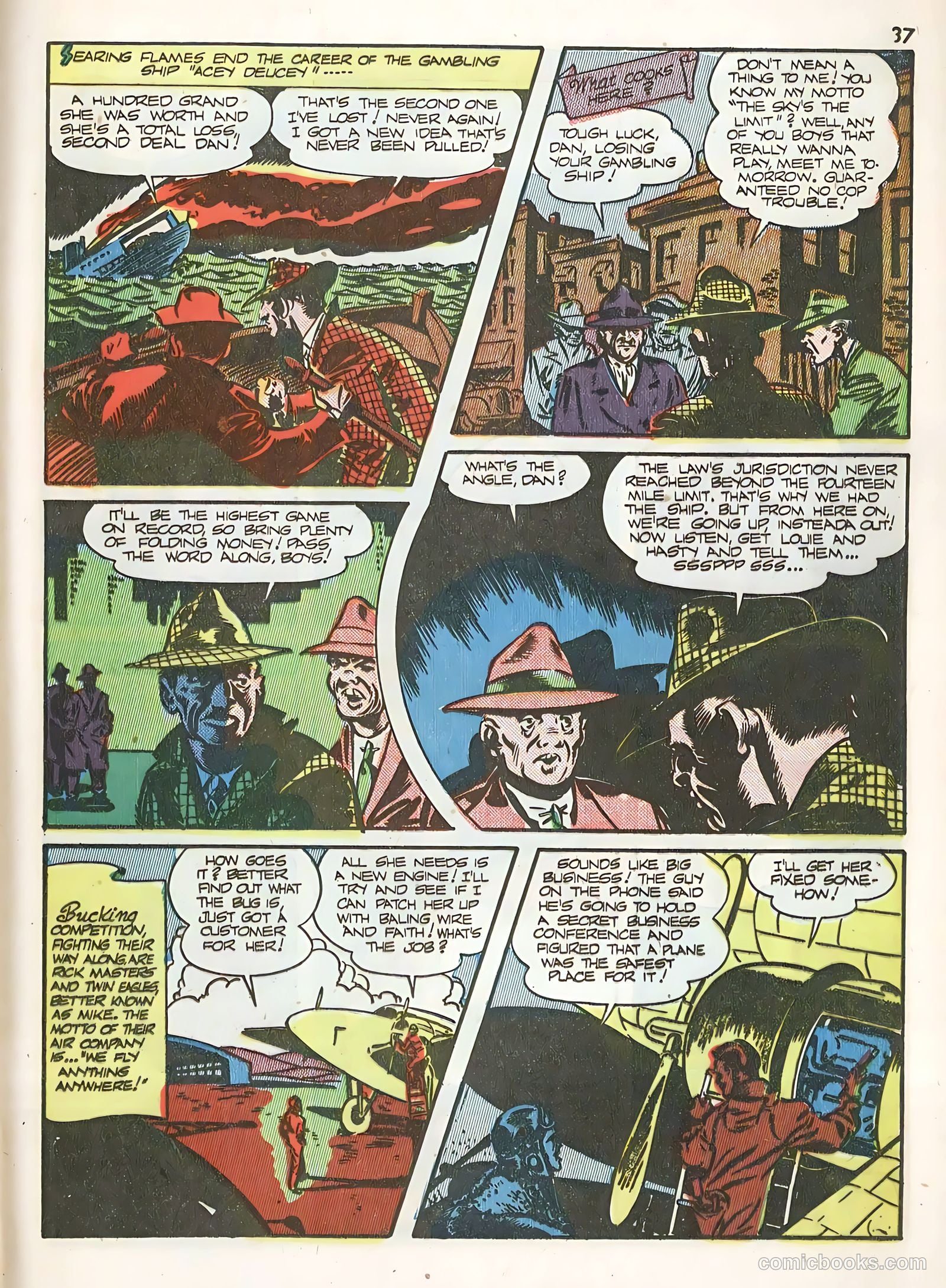 Green Lama #4 (1945) — page 37 of 52