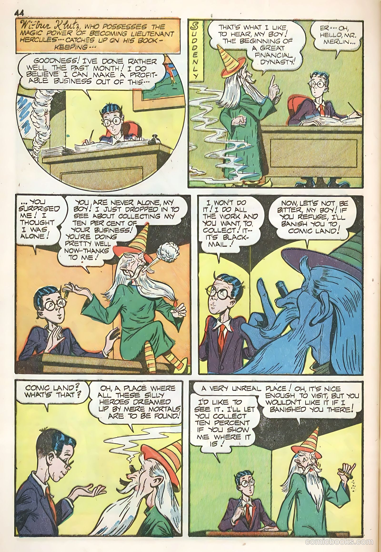 Green Lama #4 (1945) — page 44 of 52