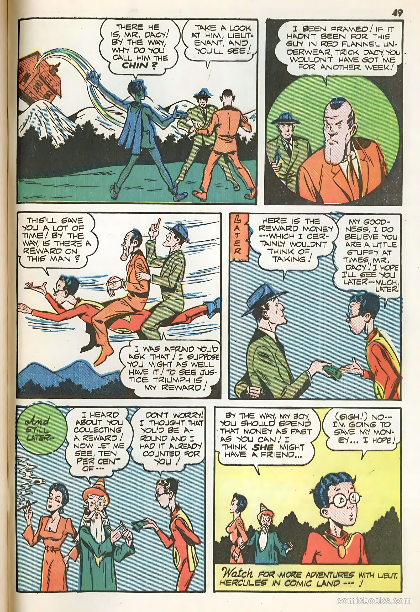 Green Lama #4 (1945) — page 49 of 52