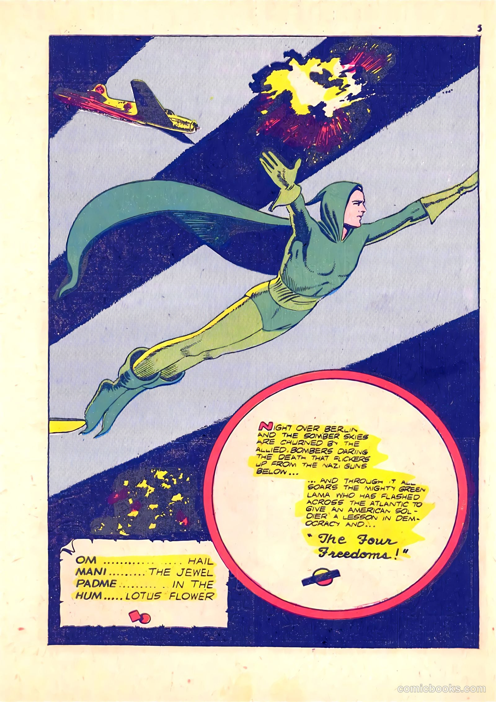 Green Lama #5 (1945) — page 4 of 50